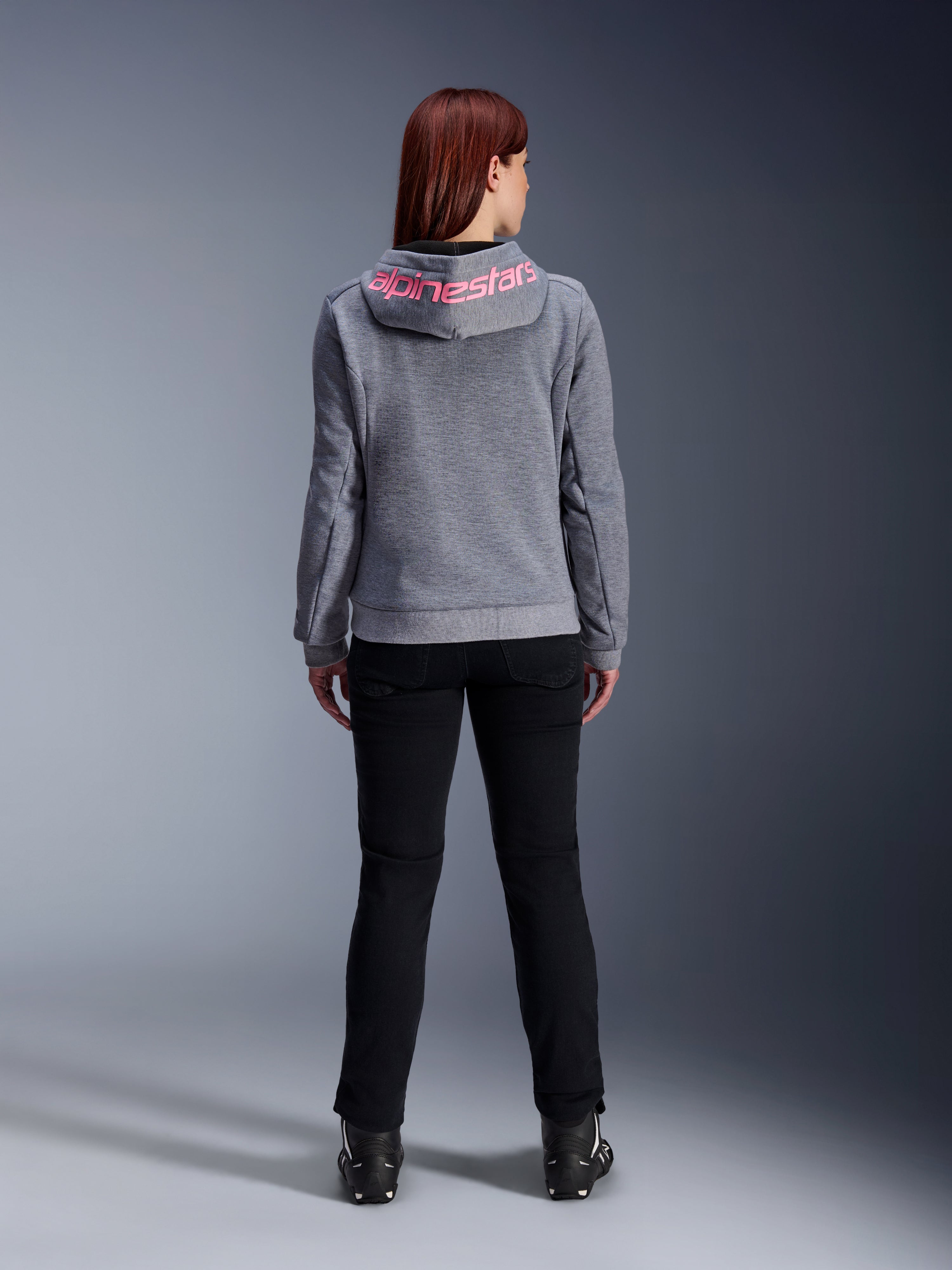 Stella Chrome V2 Sport - Gray Motorcycle Hoodie | Alpinestars®