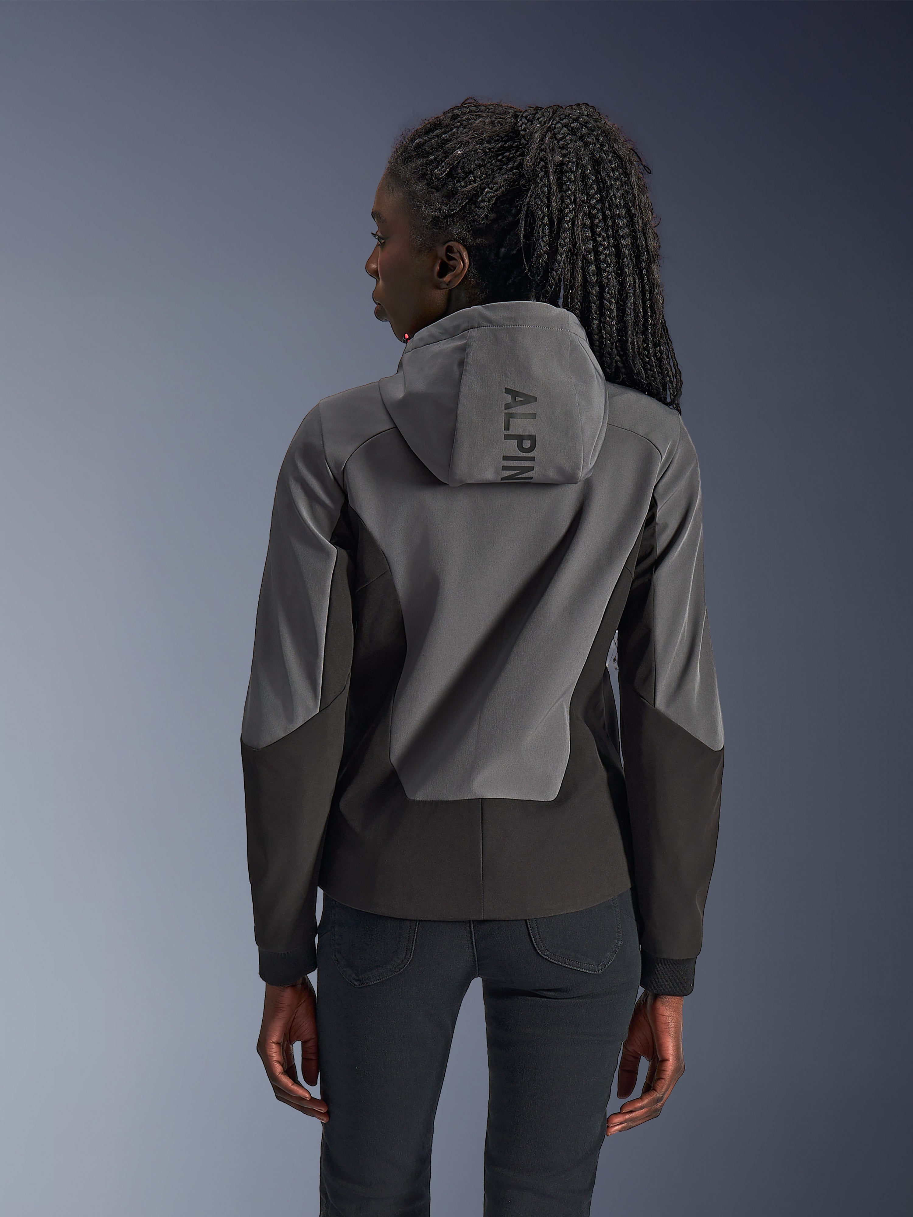 Stella Radium Tech - Gray Motorcycle Hoodie | Alpinestars®