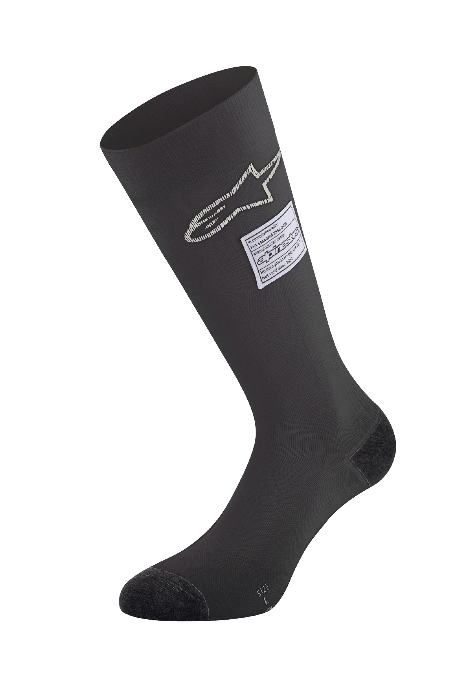 ZX V4 - Black Auto Socks | Alpinestars® ZX V4 - Black Auto Socks | Alpinestars®