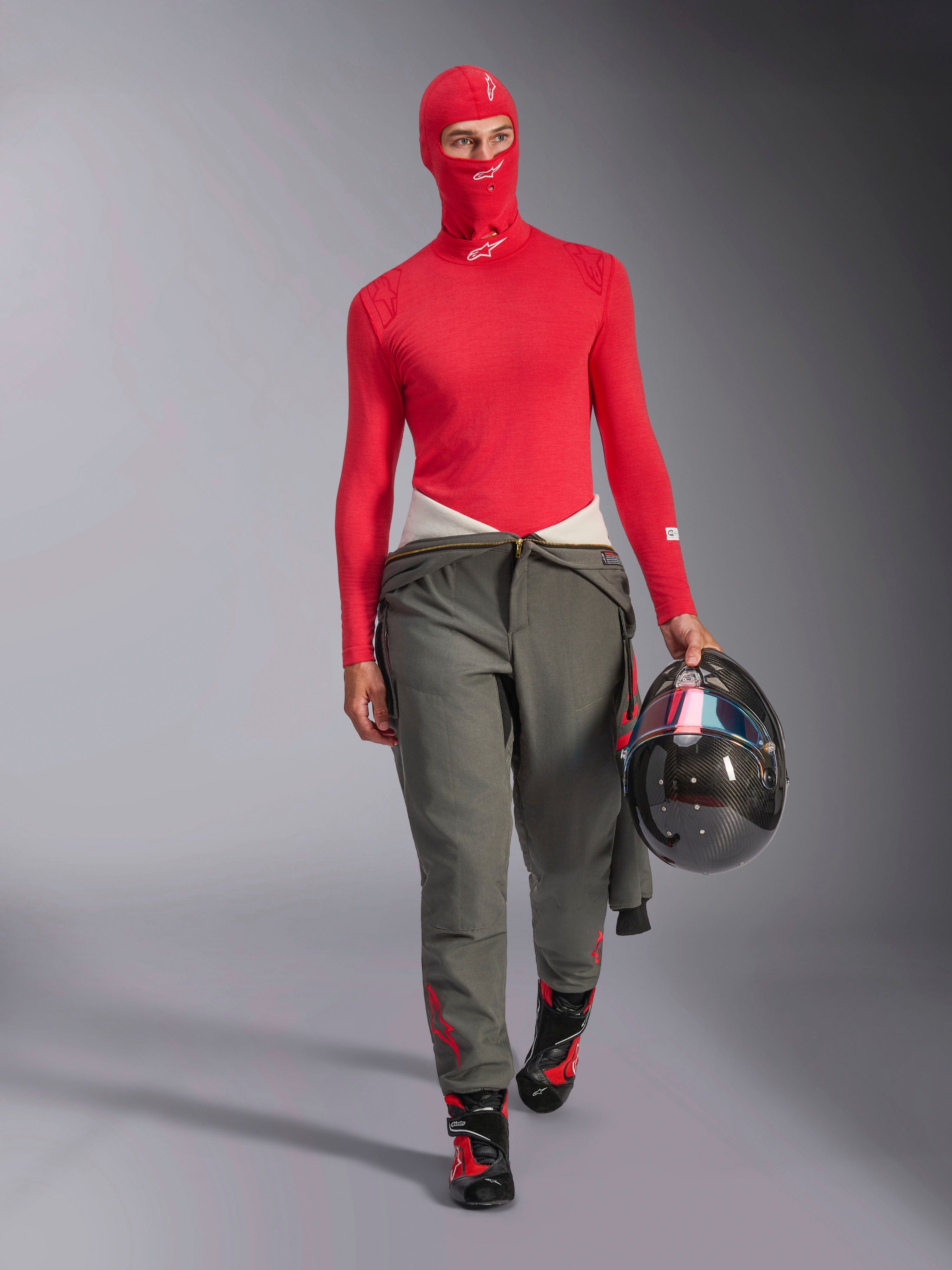 ZX Evo V3 - Red Auto Balaclava | Alpinestars®