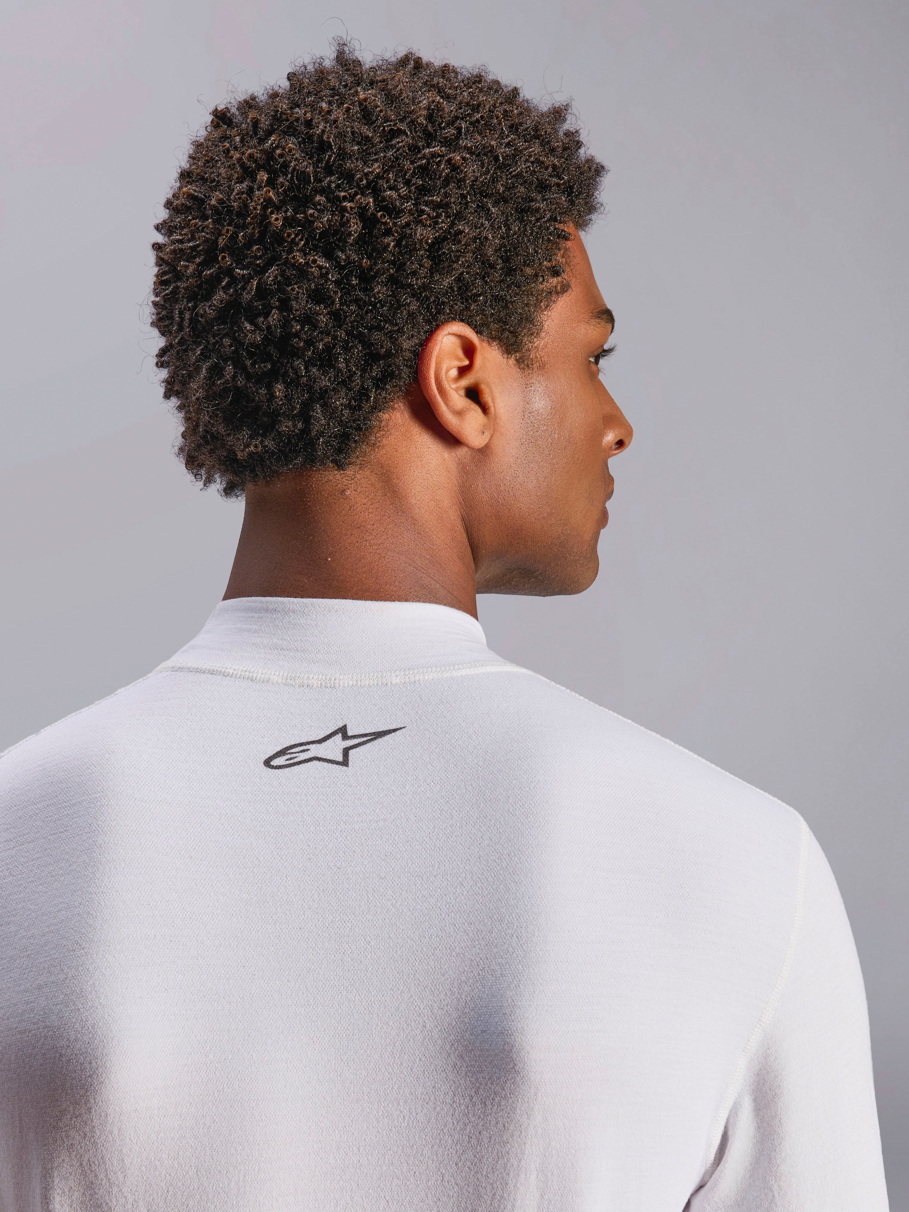 ZX Evo V3 Top Long Sleeve - White Auto Base Layer | Alpinestars®