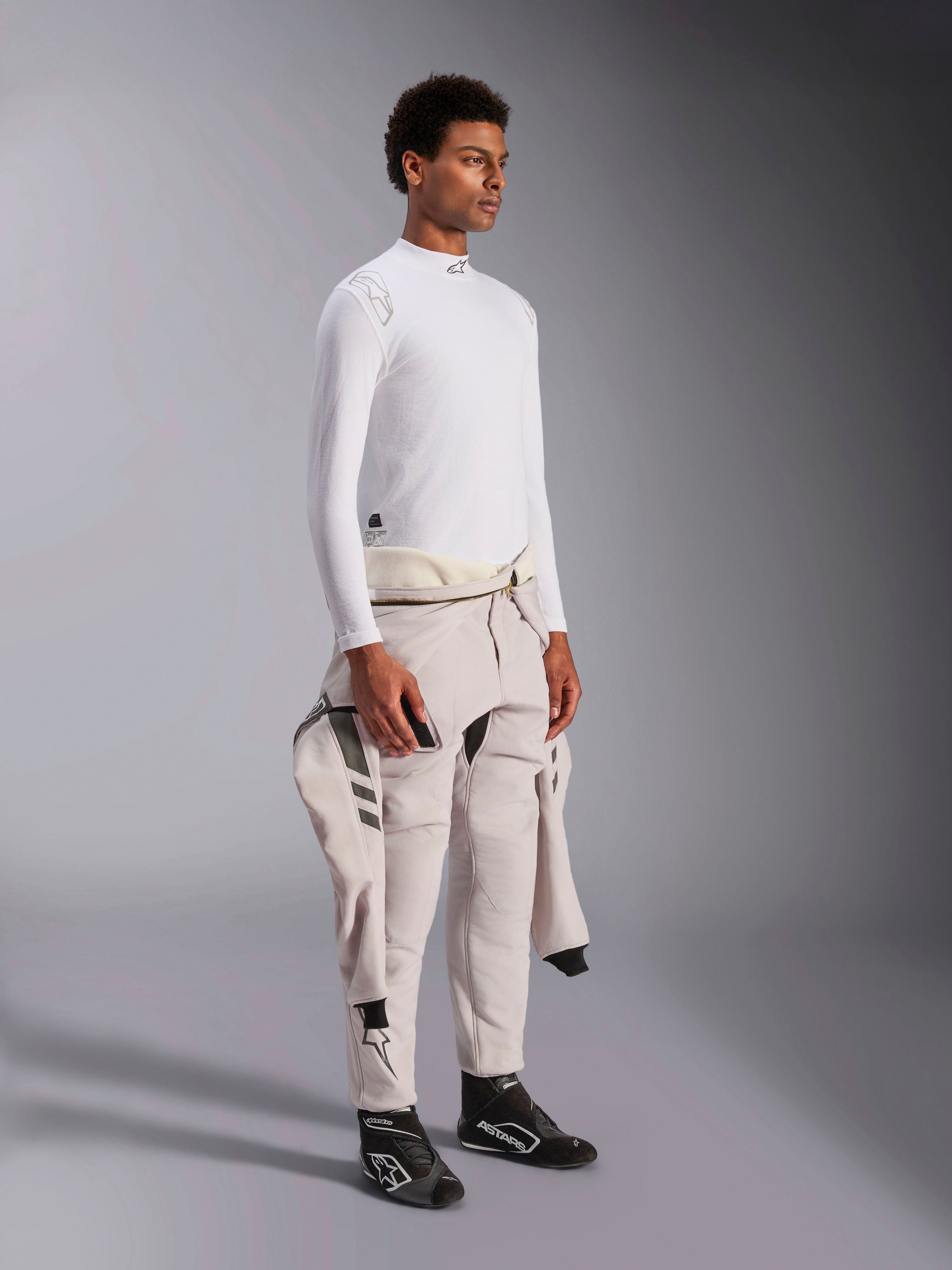 ZX Evo V3 Top Long Sleeve - White Auto Base Layer | Alpinestars®