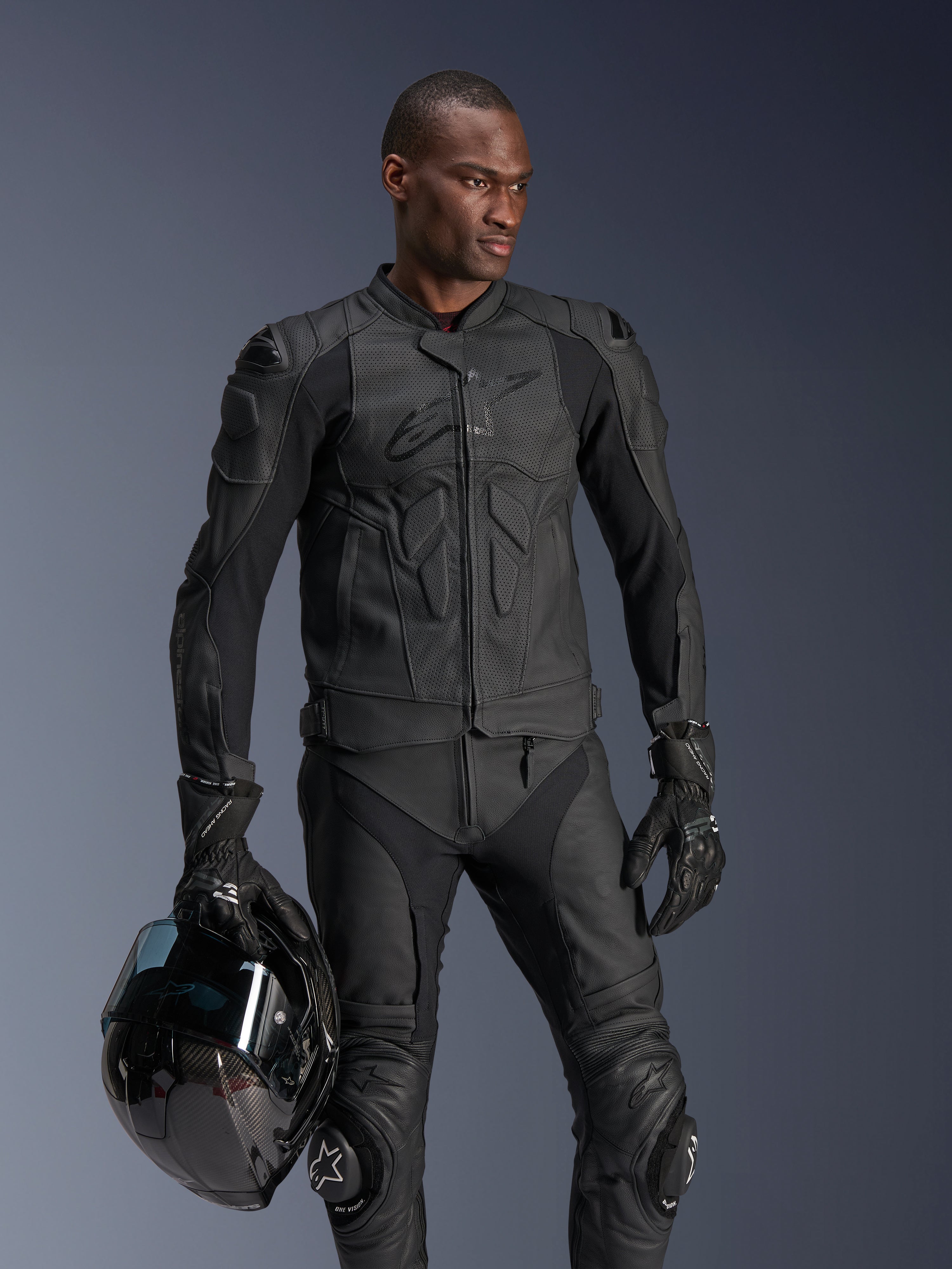 Dusk Airflow - Black Motorcycle Jacket | Alpinestars®
