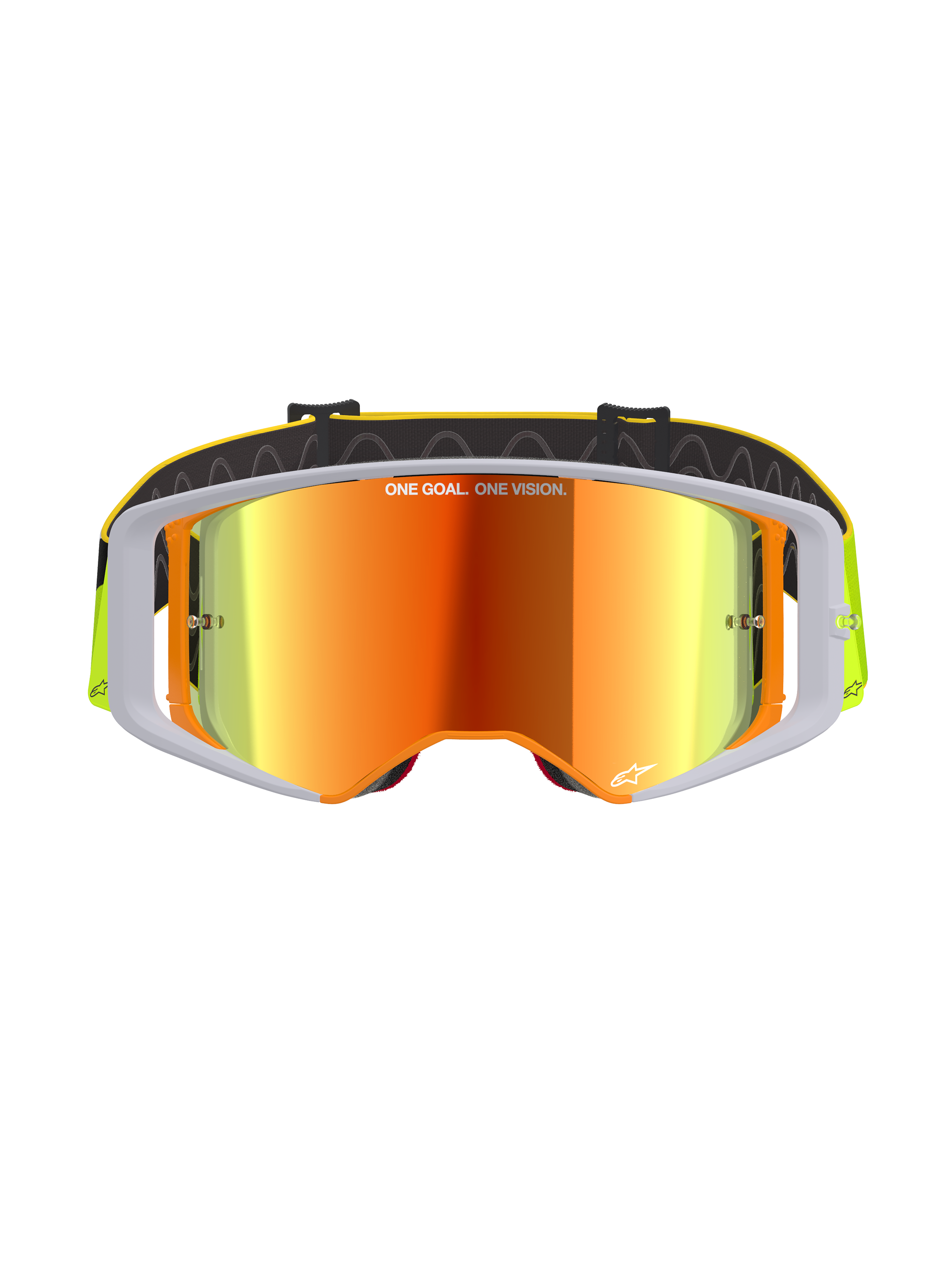 Supertech Goggle Supertech Corp Goggles Absolute Vision - YELLOW MOTOCROSS Goggles ...