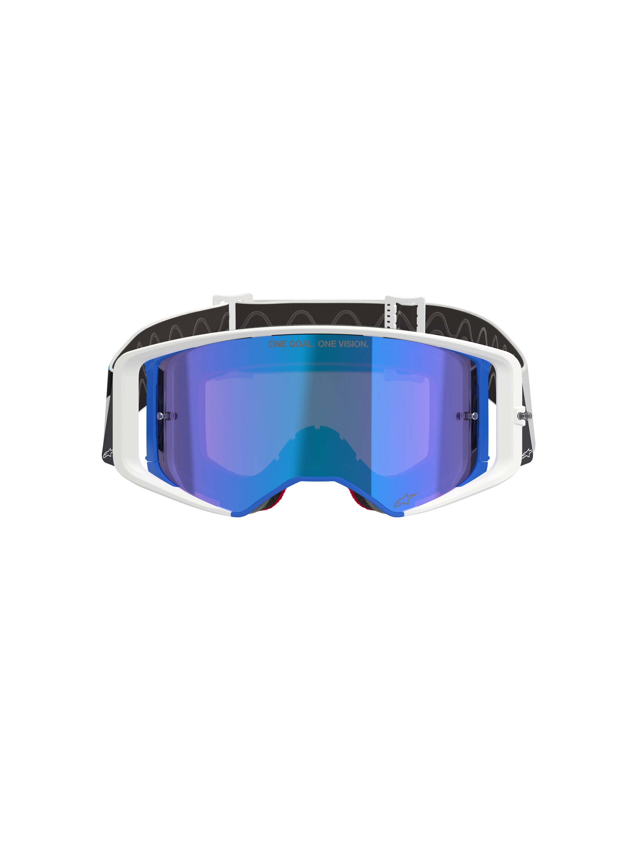 adjustable snowboard mx sport ski motocross helmet goggl Supertech Corp Absolute Vision - Blue MX Goggles