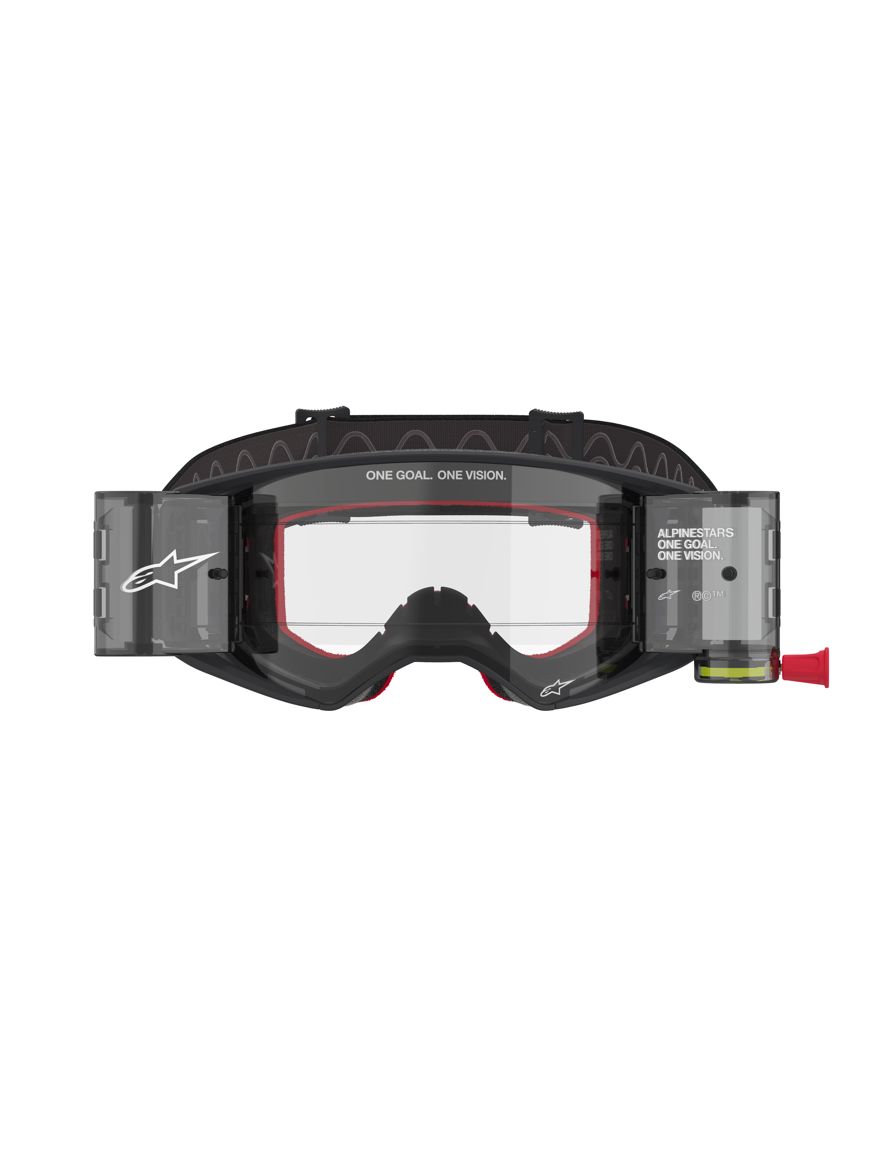 Supertech Corp Roll Off - Black MX Goggles