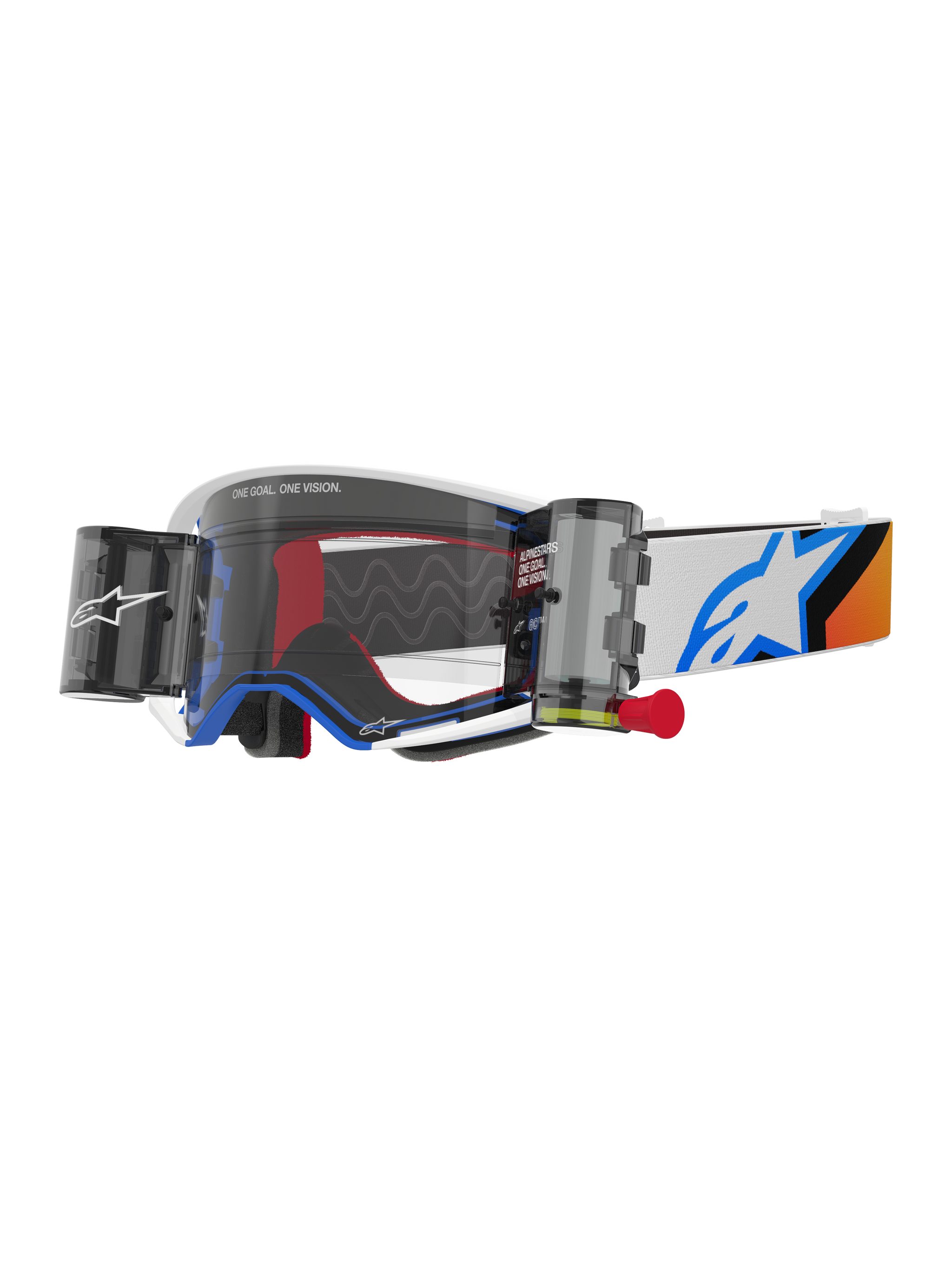 octane goggles One Size / Blue Orange Clear Roll Off