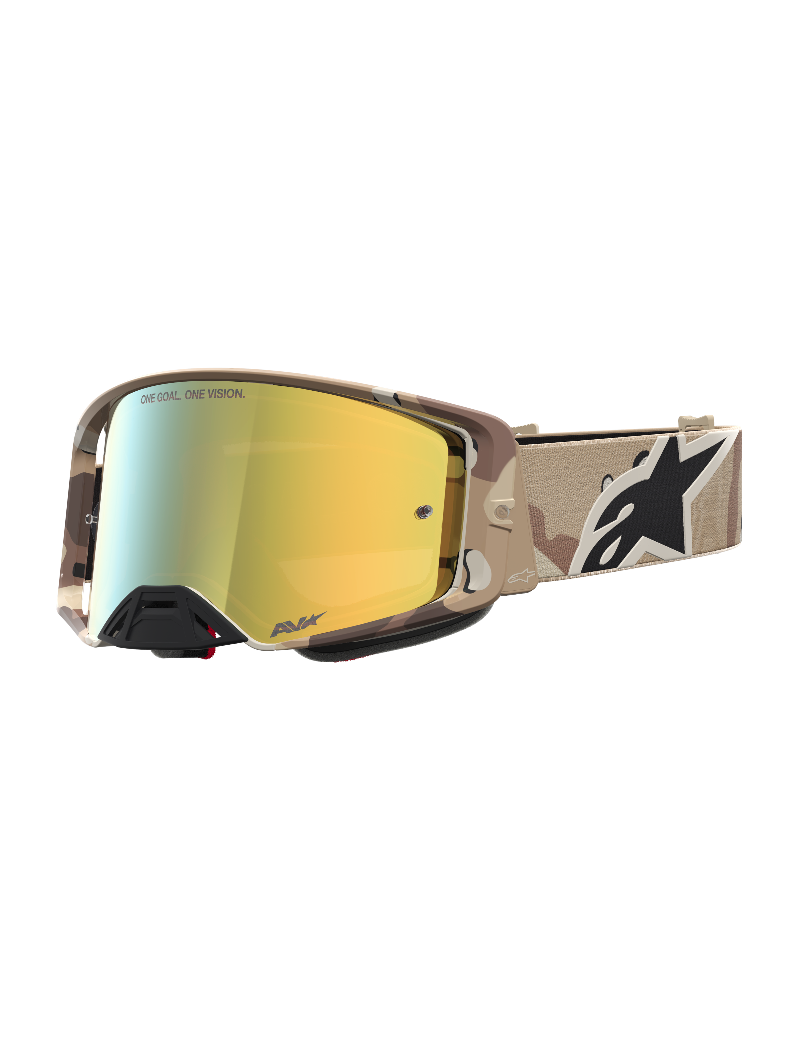 One Size / Camo Desert Mirror Gold