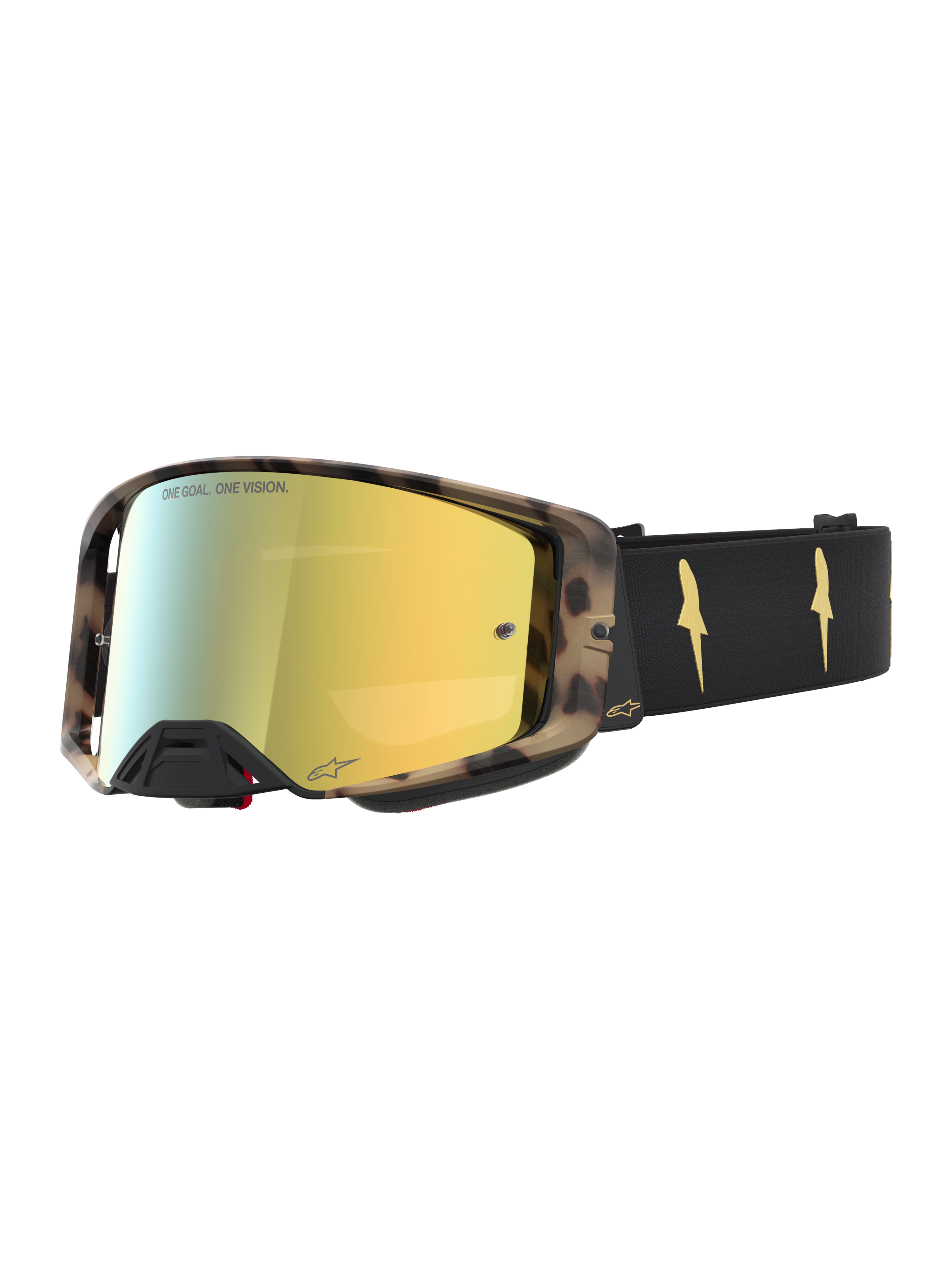 Supertech LE Zona - Black Brown MX Goggles | Alpinestars®