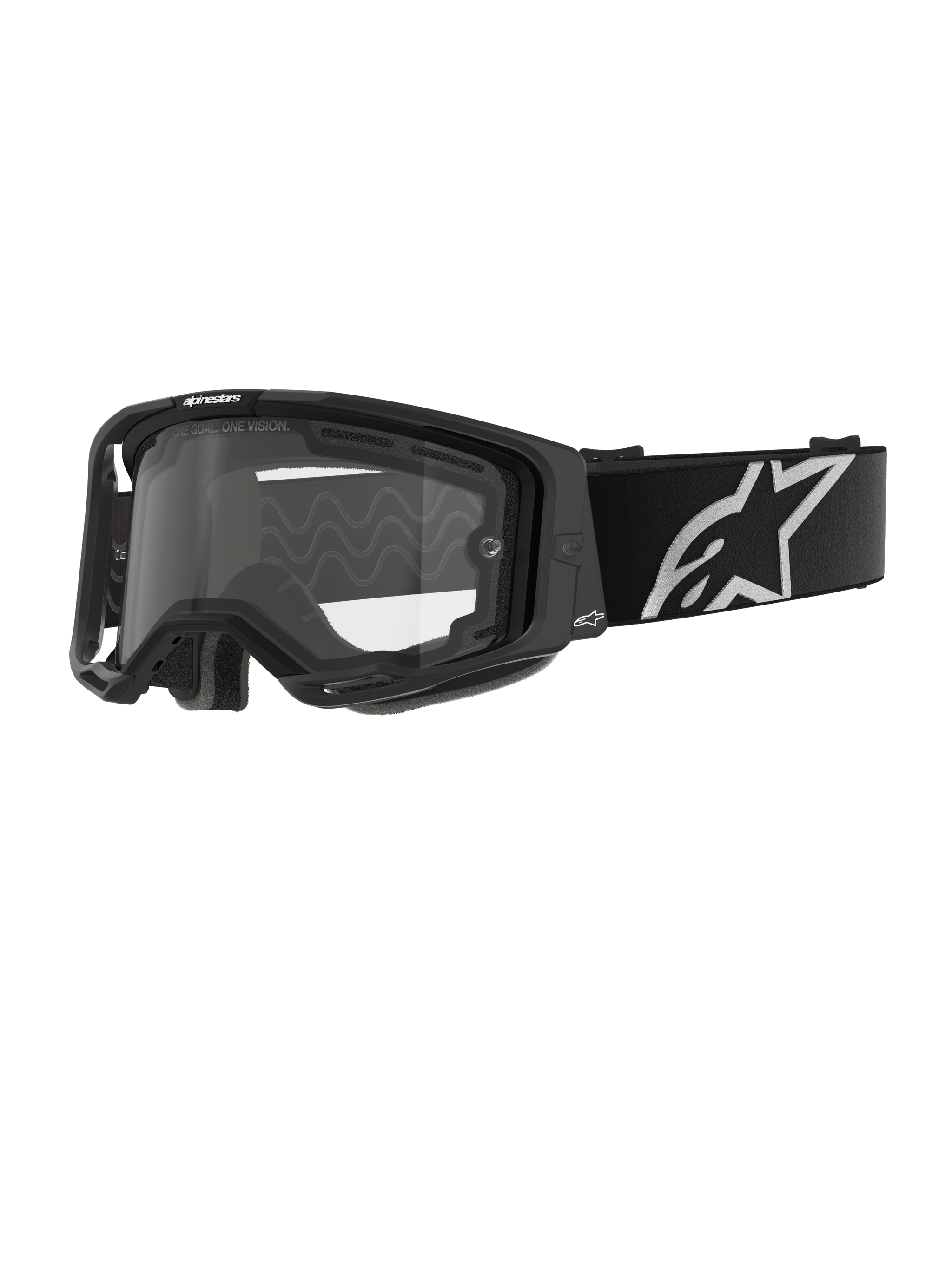 moto x goggles Vision 8 Corp Dual Pane - Black MX Goggles
