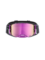 Limited Edition Supertech Lone Goggles, motocross racing goggles, Camo Purple and Mirror Pink, high-contrast lens technology, optimized ventilation