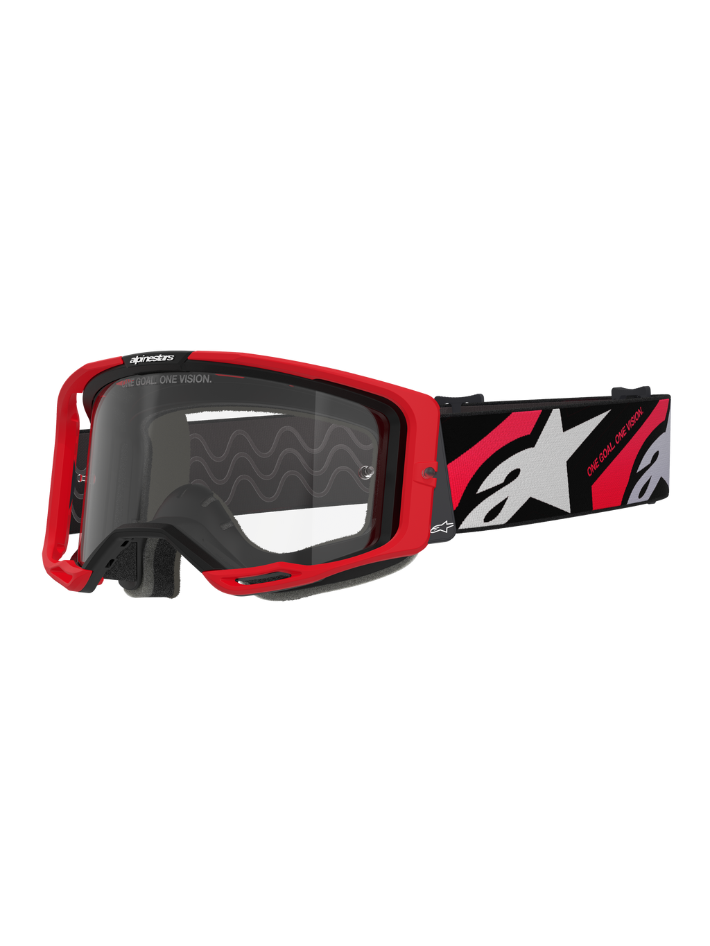 Vision 8 Luar - Red MX Goggles | Alpinestars®