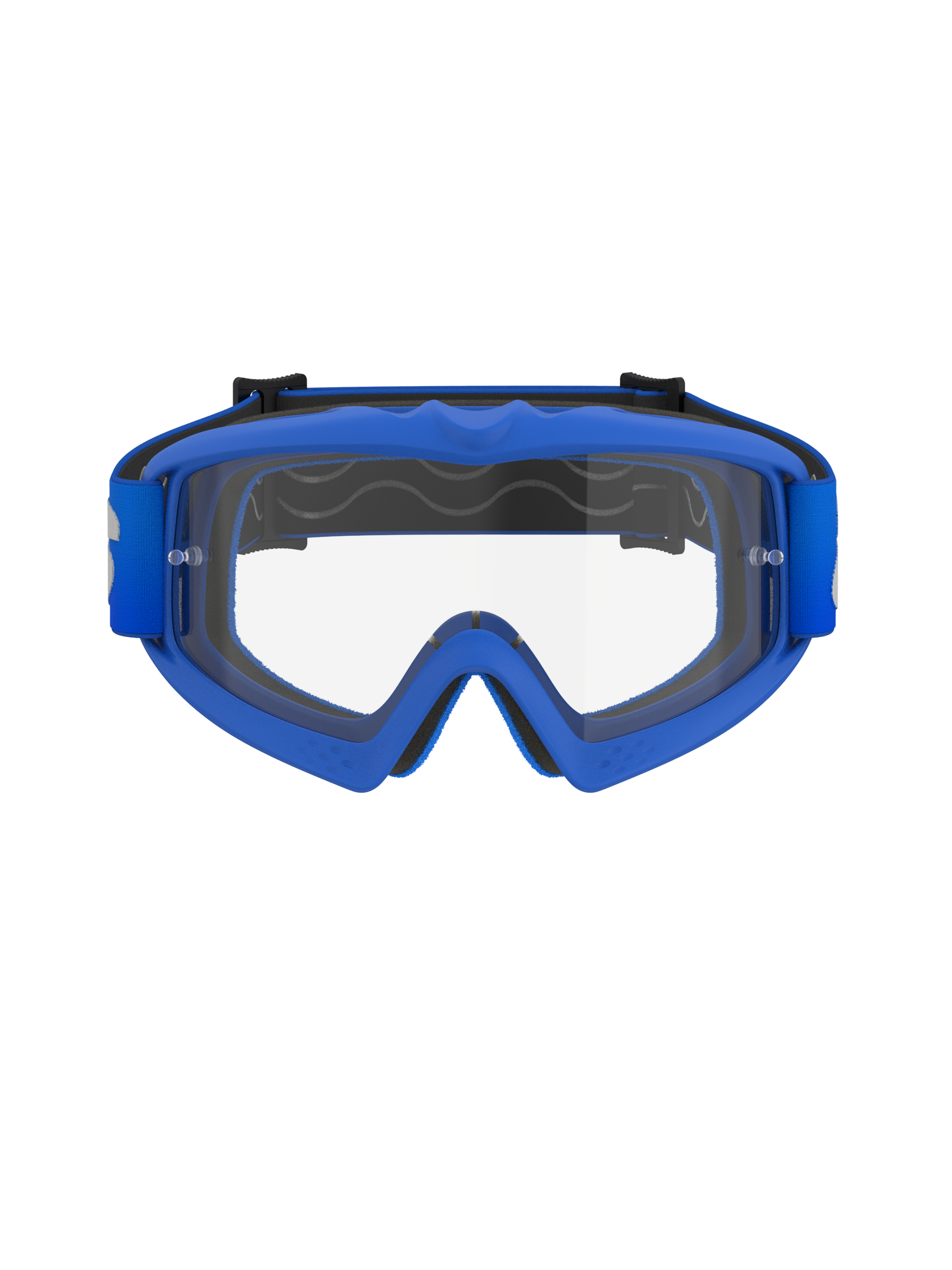 youth dirt bike goggles One Size / Blue Clear