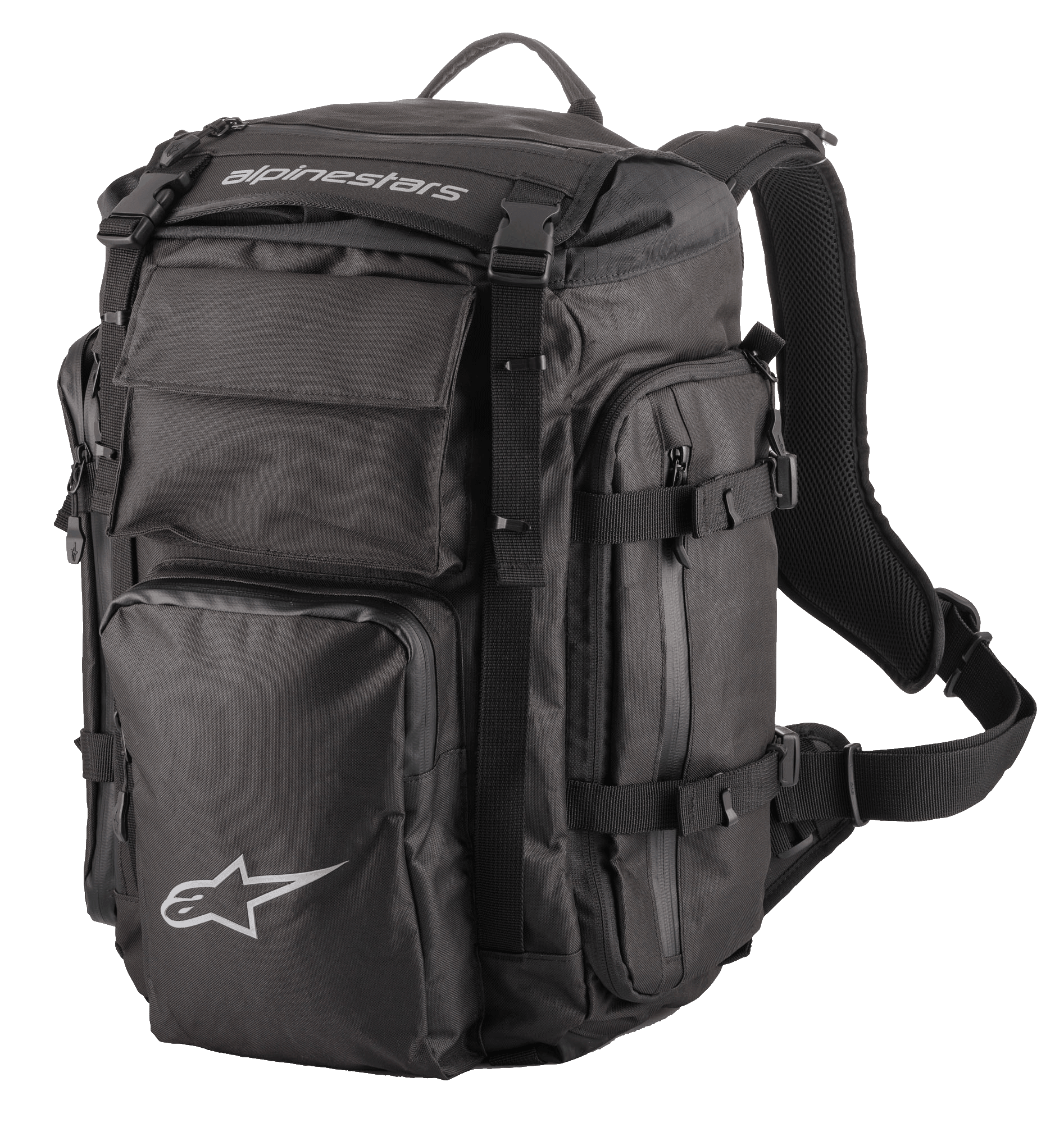Rover Overland - Black Motorcycle Backpack | Alpinestars®