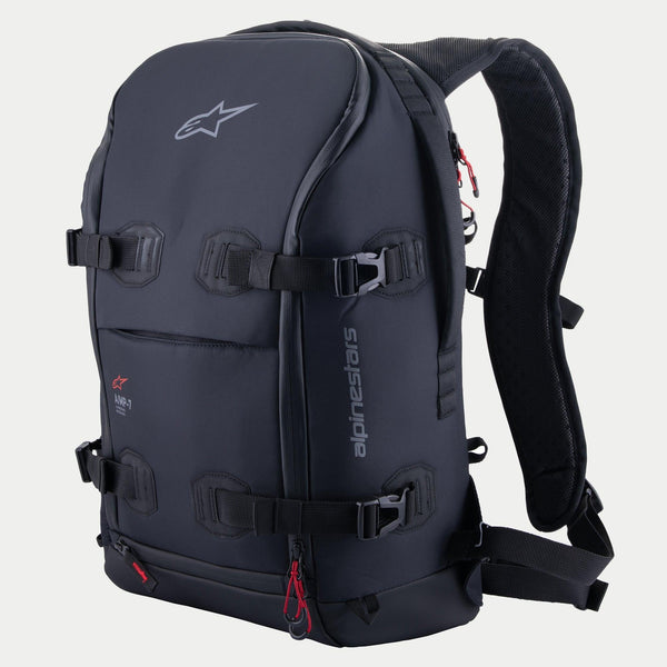 AMP-7 - Black Motorcycle Backpack | Alpinestars®