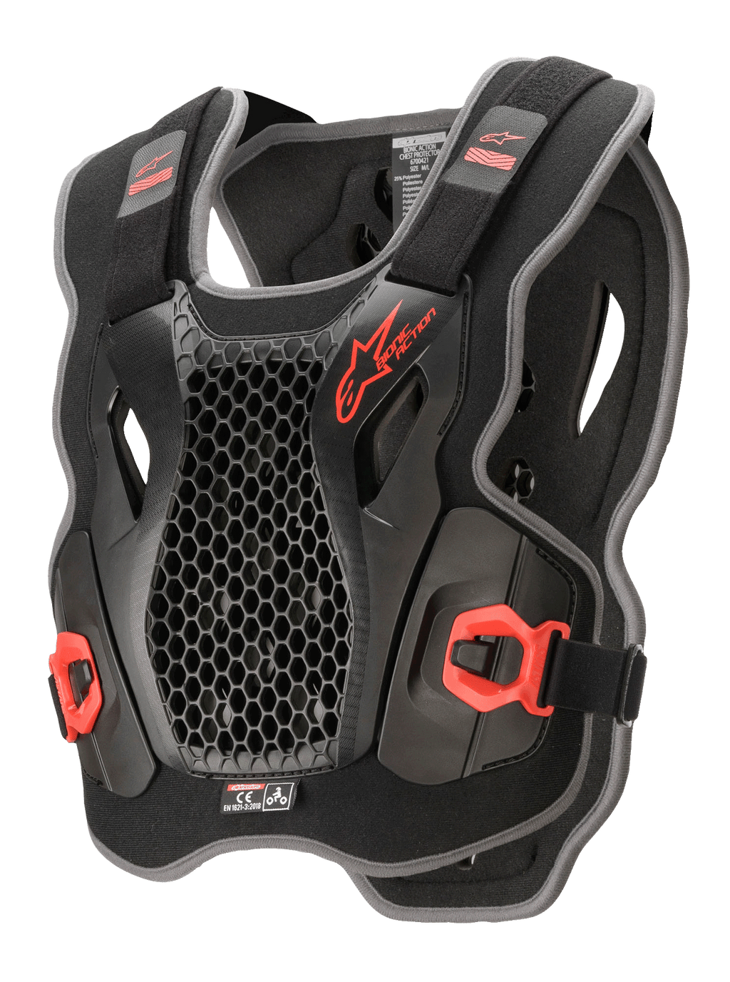 Bionic Action Chest Protector - BLACK MOTOCROSS Chest Protection |  Alpinestars