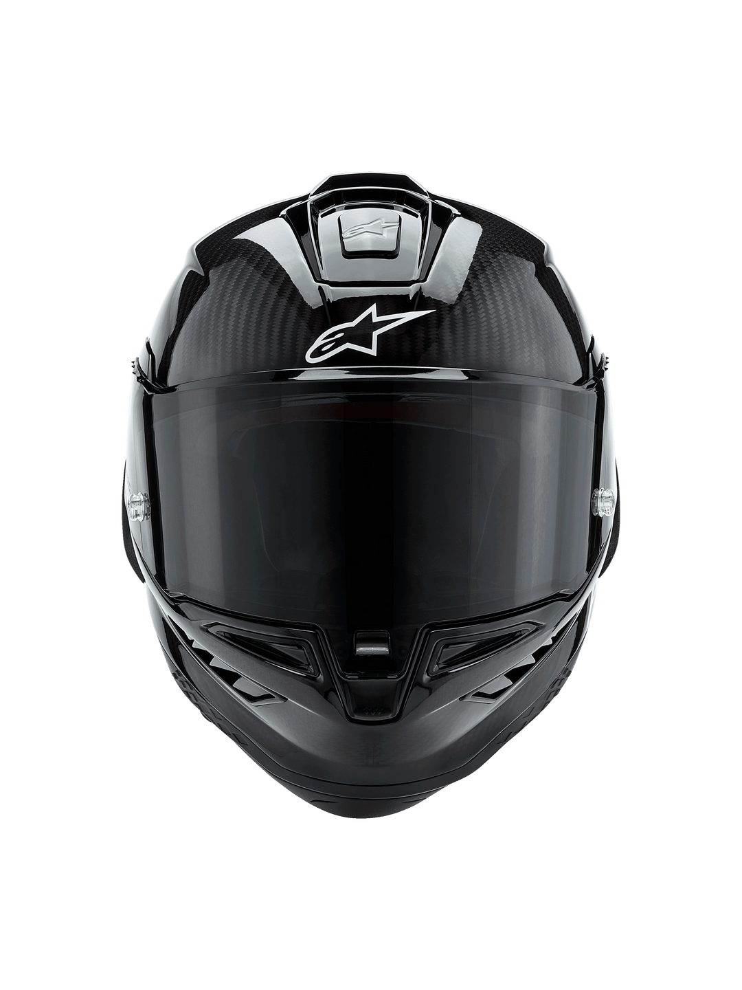 Supertech R10 Solid Helmet - BLACK RACING/SPORT Helmets | Alpinestars