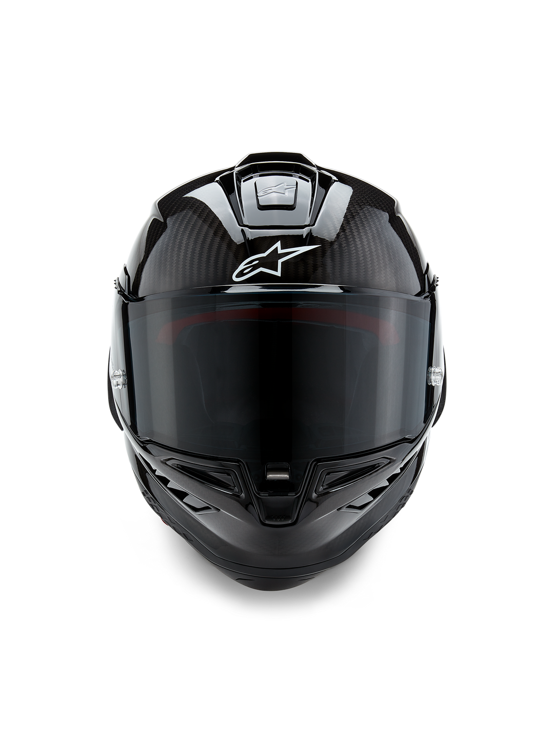 Supertech R10 Solid - Black Motorcycle Helmet | Alpinestars®