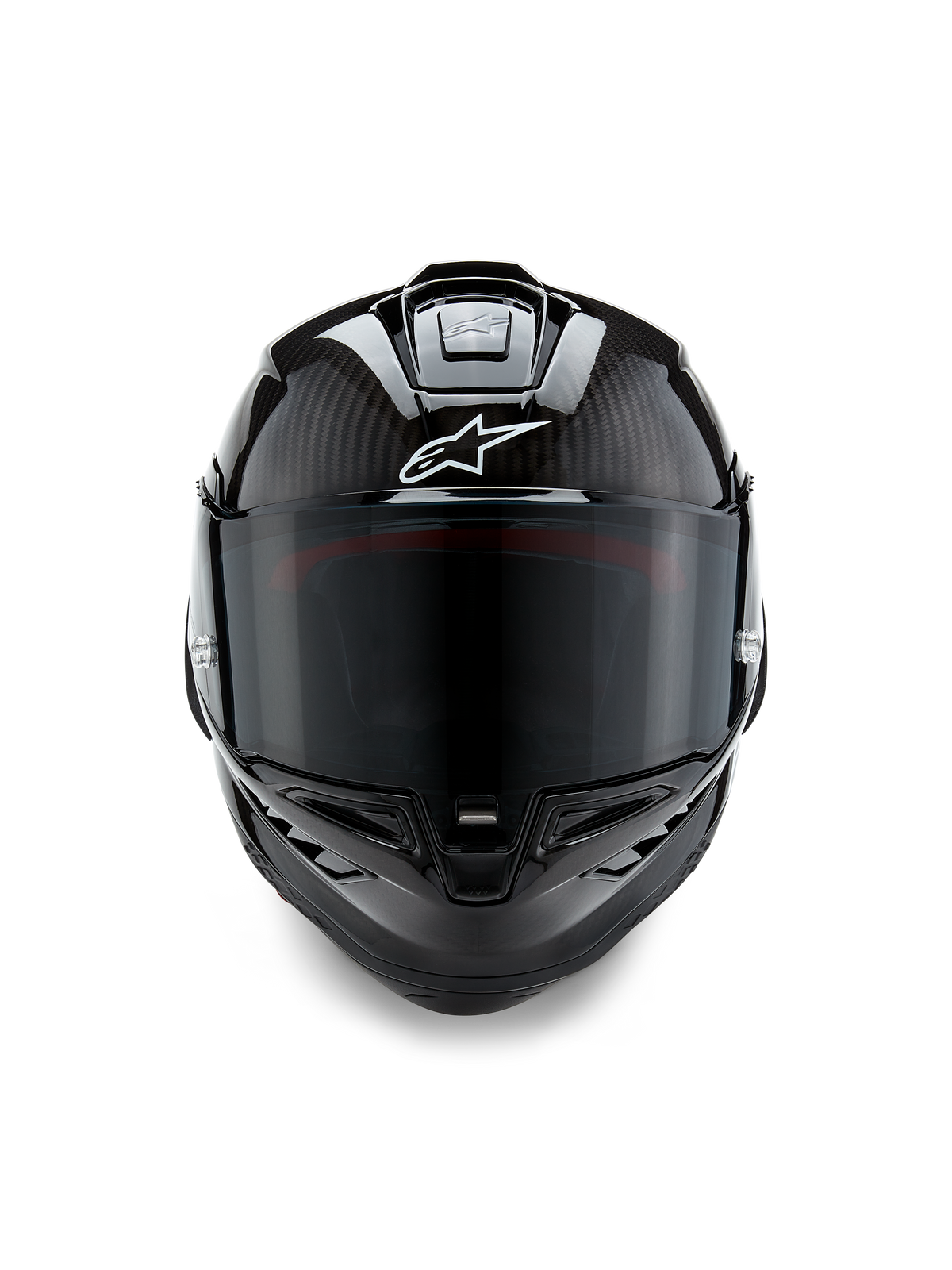 Supertech R10 Solid - Black Motorcycle Helmet | Alpinestars®