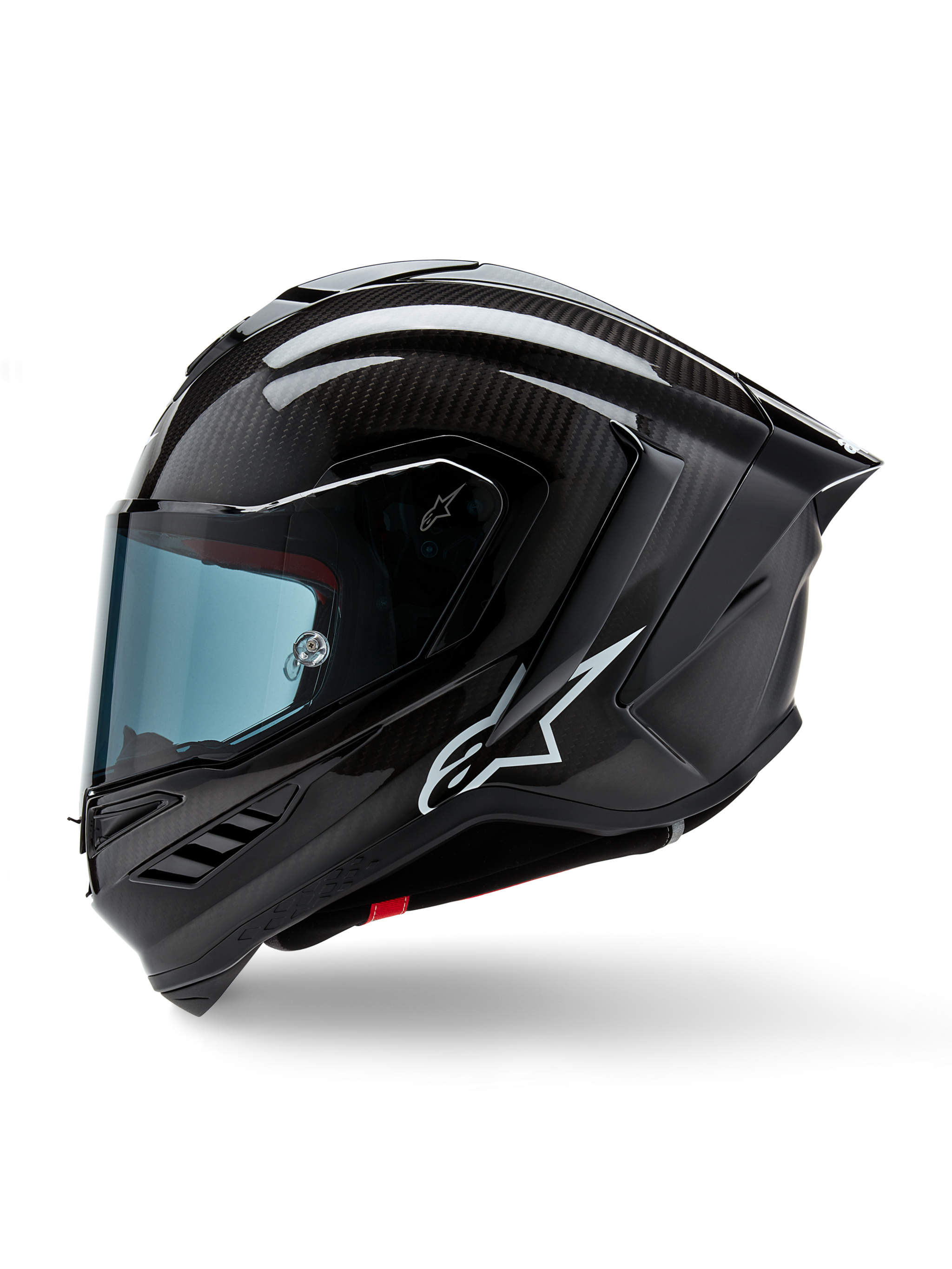 all black full face motorcycle helmet Supertech R10 Solid - Black Motorcycle Helmet