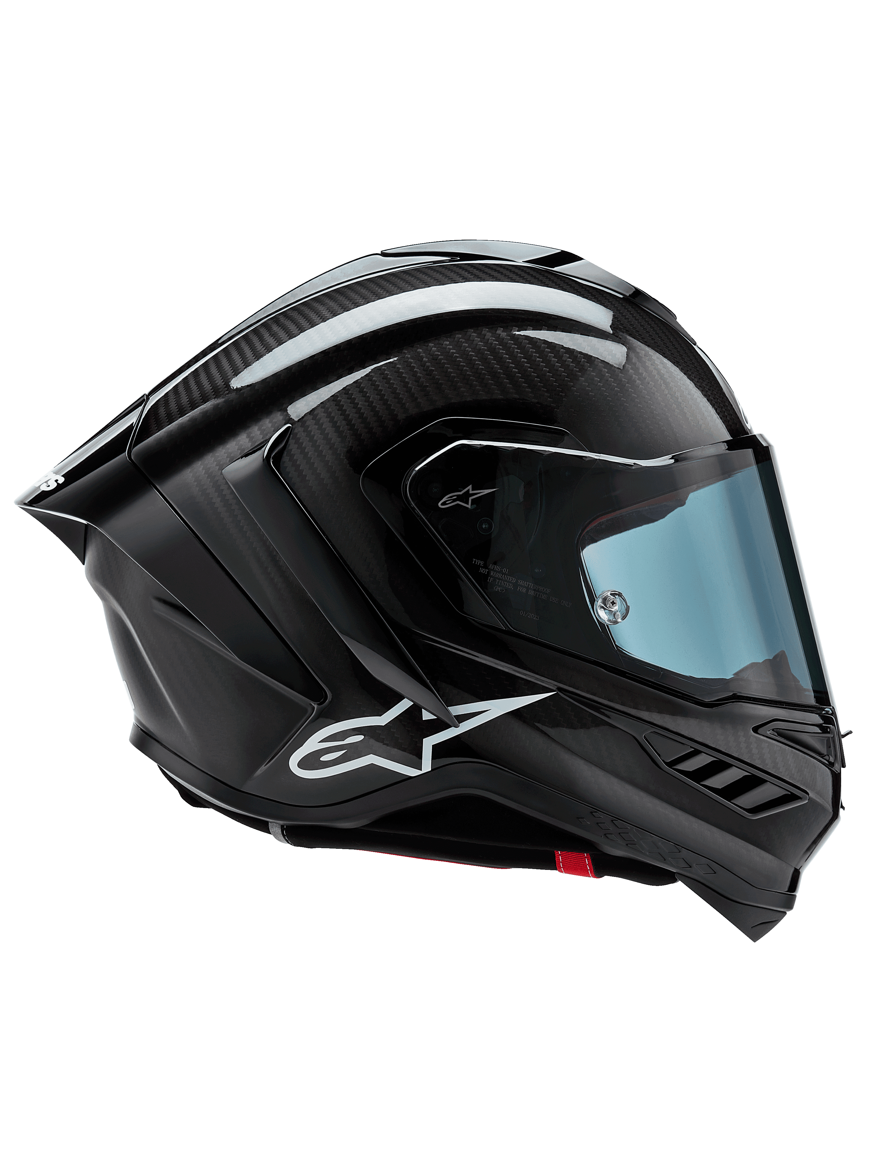 Supertech R10 Solid Helmet - BLACK RACING/SPORT Helmets | Alpinestars