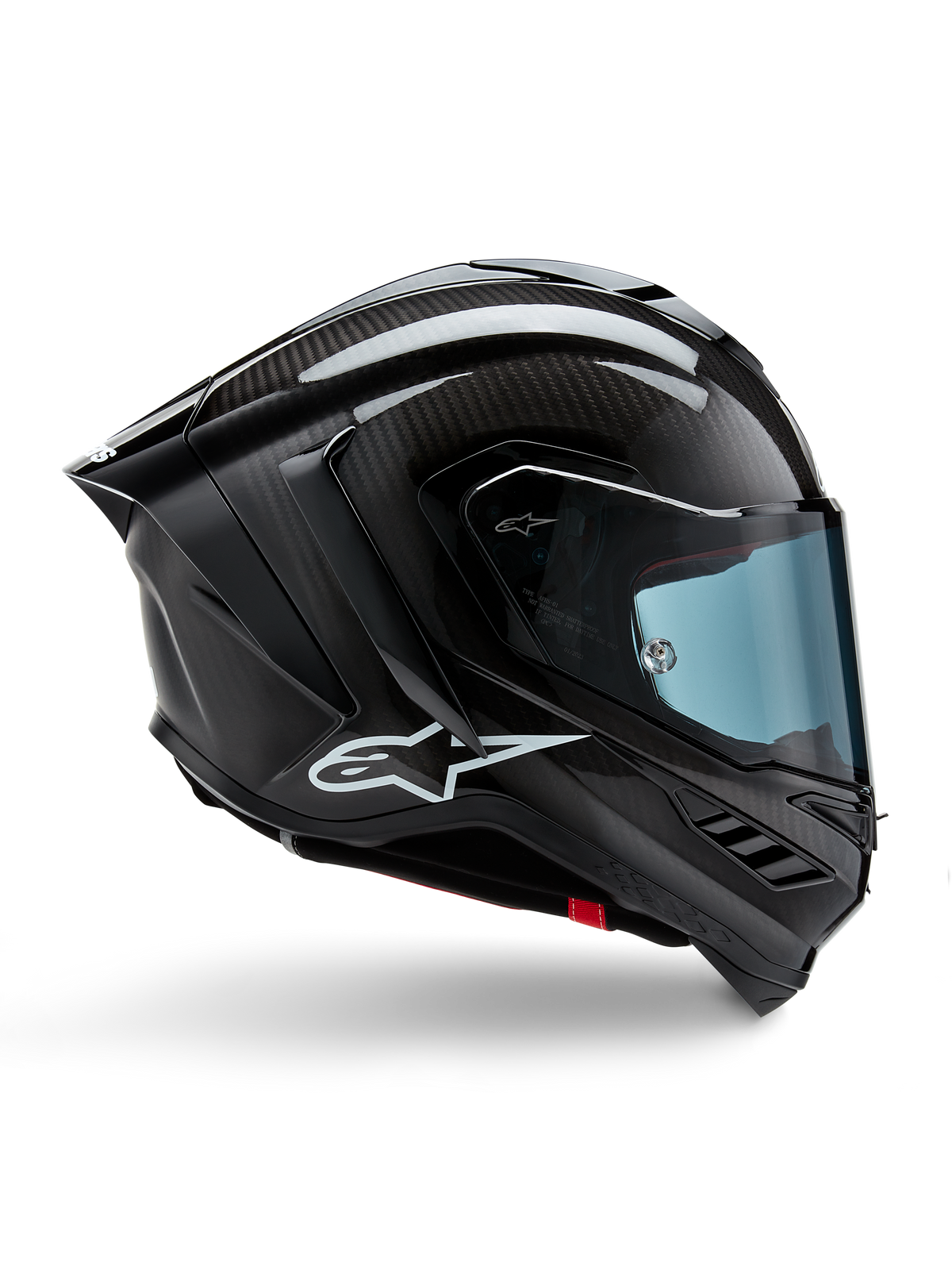 carbon fibre helmets motorcycle Supertech R10 Solid - Black Motorcycle Helmet