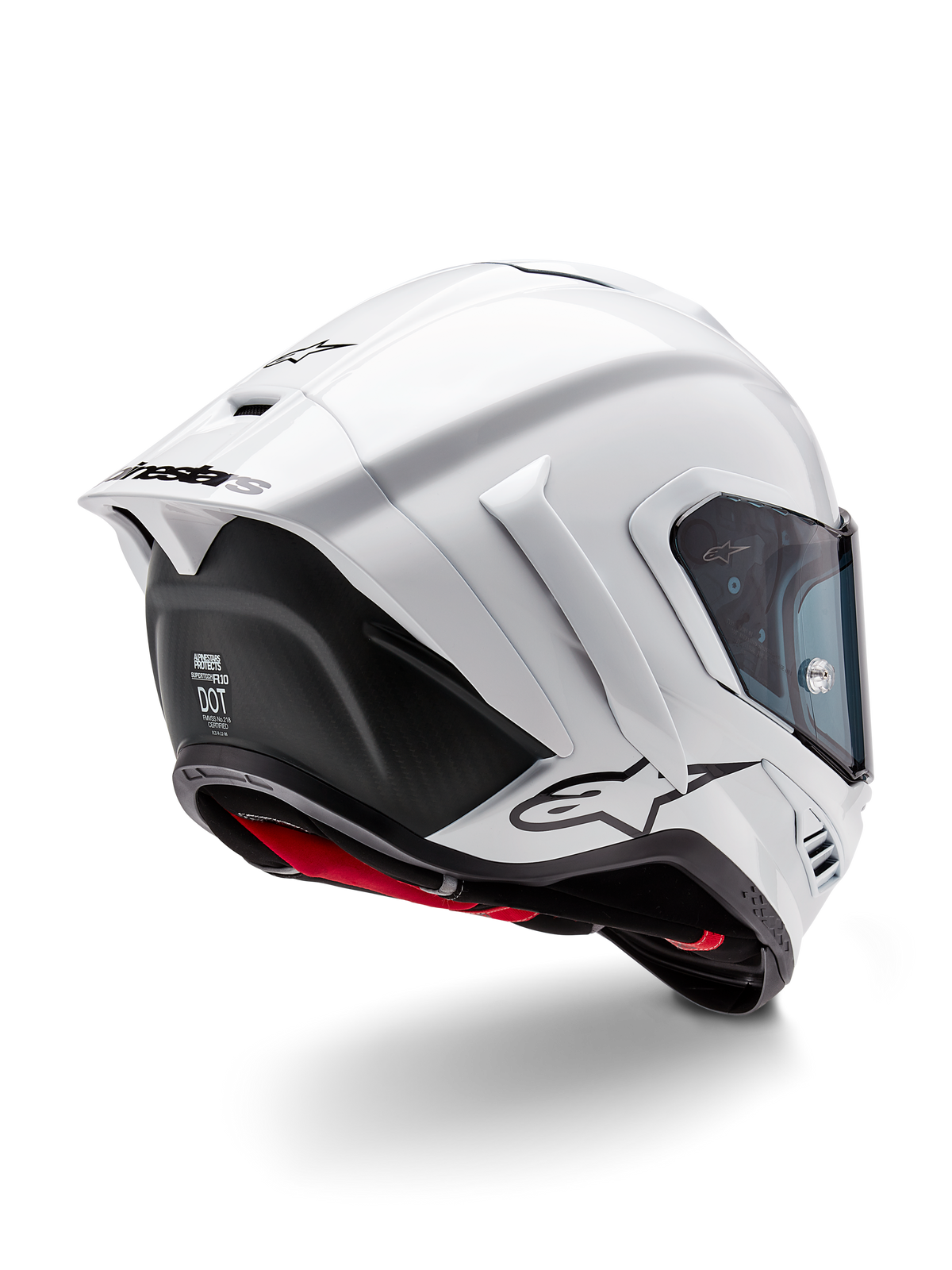 black white motorcycle helmet Fly Racing Kinetic Crest MX Hot Leathers Tribal White Motorcycle