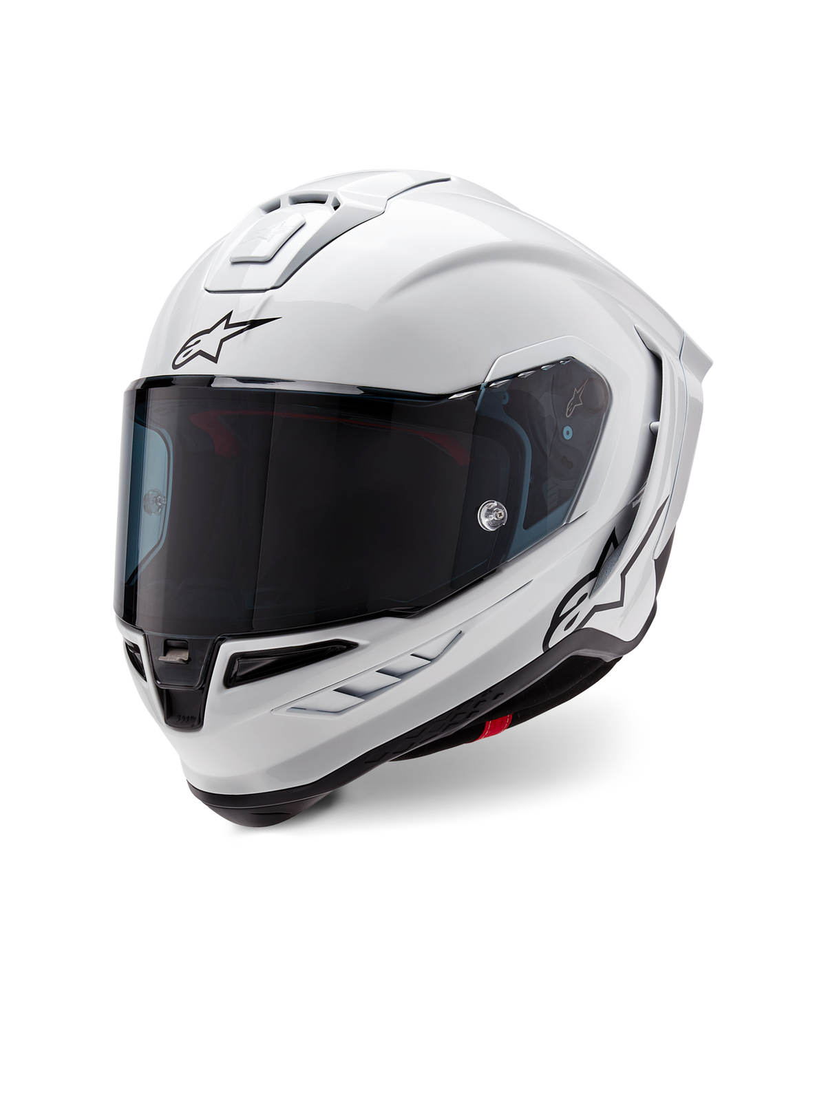 Supertech R10 Solid Helmet - WHITE RACING/SPORT Helmets | Alpinestars