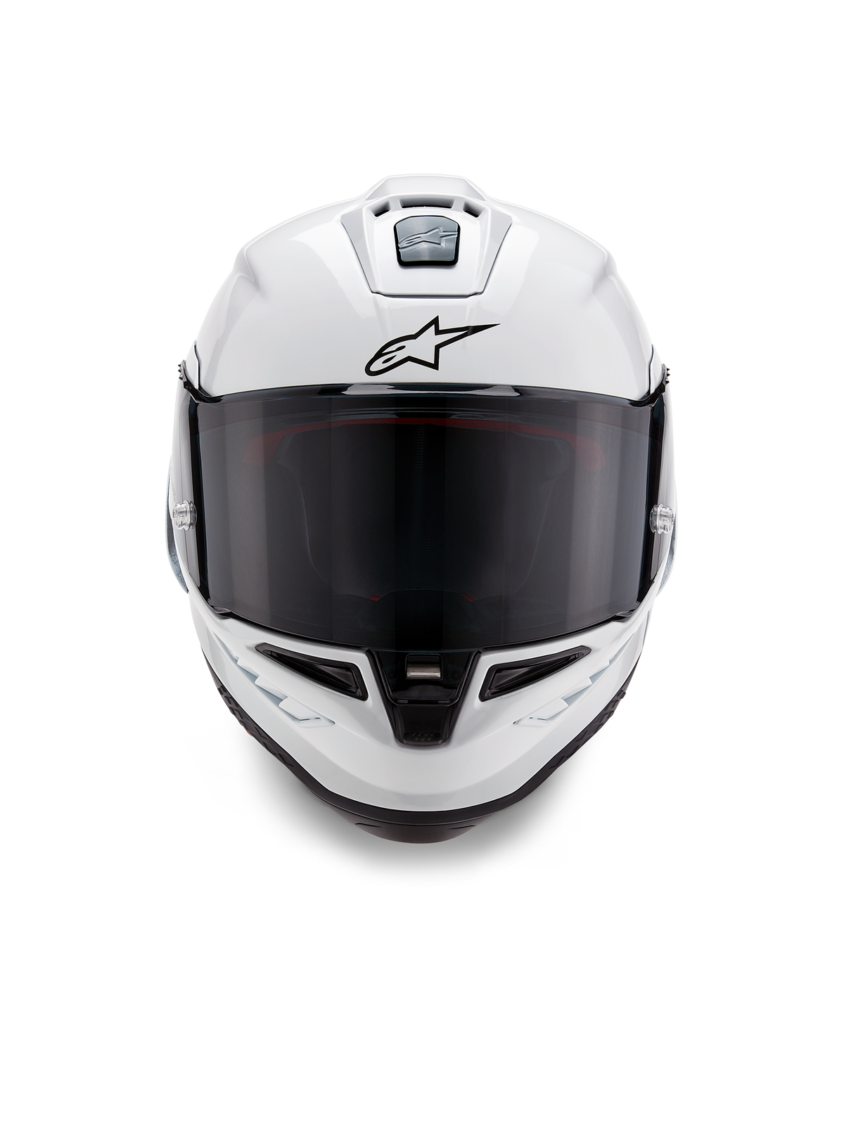 Supertech R10 Solid Helmet - WHITE RACING/SPORT Helmets | Alpinestars