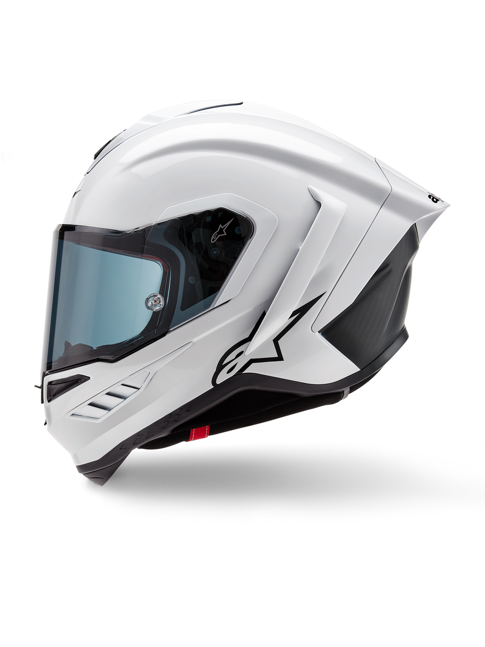 Supertech R10 Solid Helmet - WHITE RACING/SPORT Helmets | Alpinestars