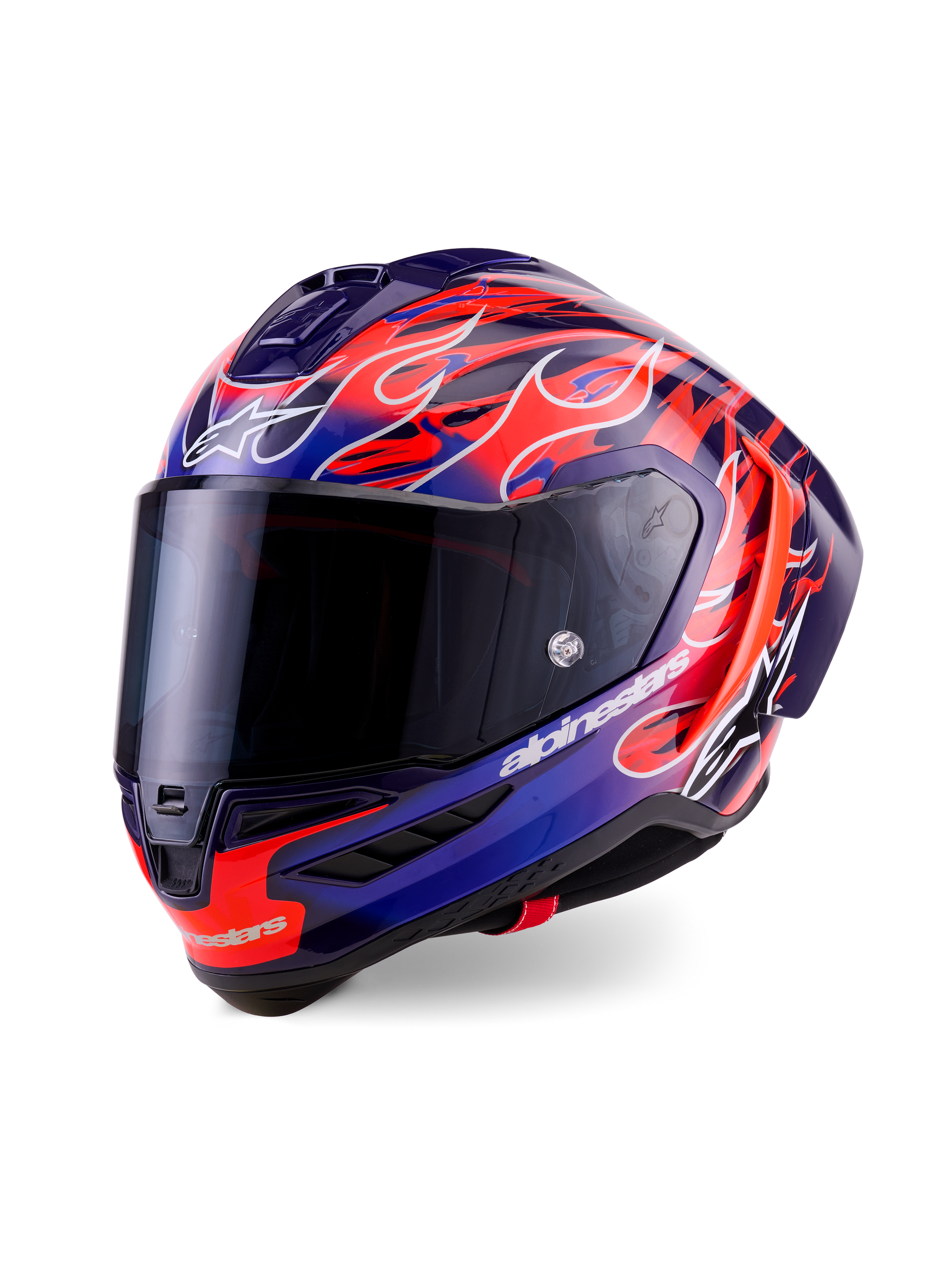 deep purple motorcycle helmet Supertech R10 LE Flyte - Purple Motorcycle Helmet