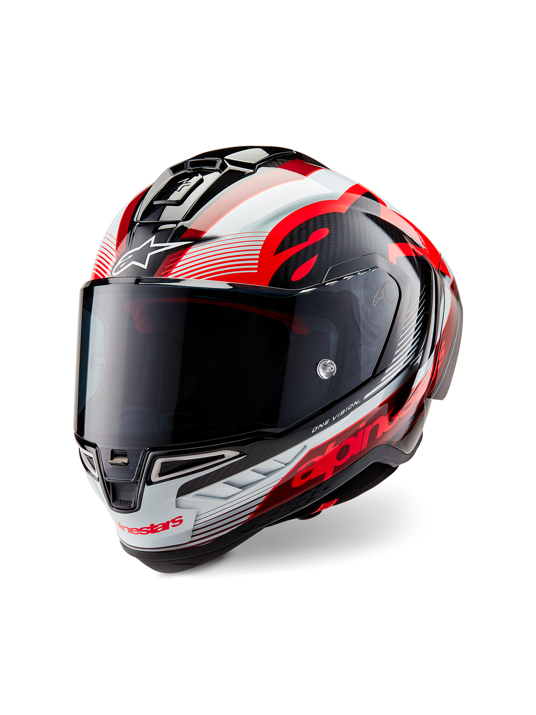 Supertech R10 Team - Black Motorcycle Helmet | Alpinestars®