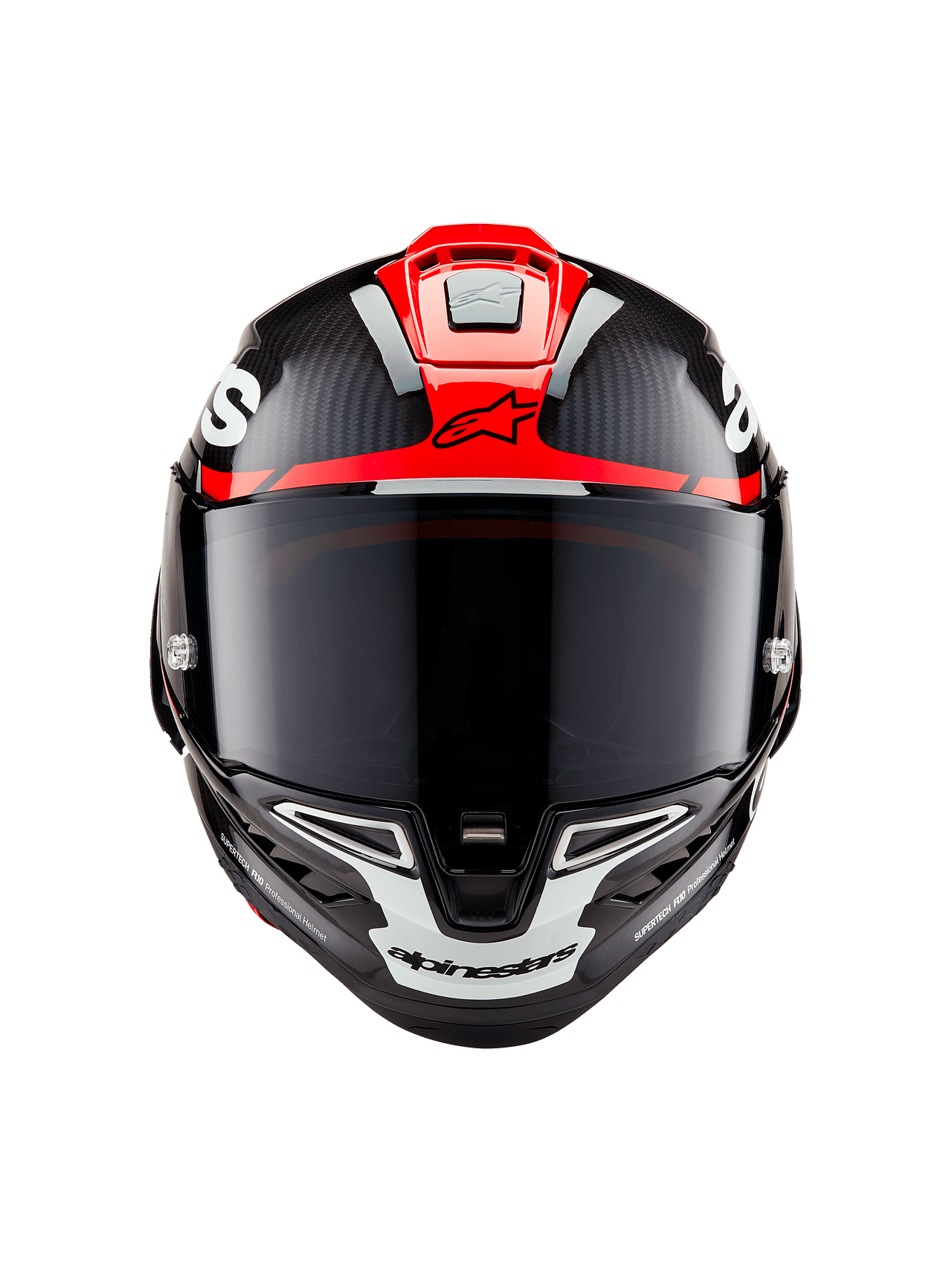 Supertech R10 Element Helmet - BLACK RACING/SPORT Helmets | Alpinestars