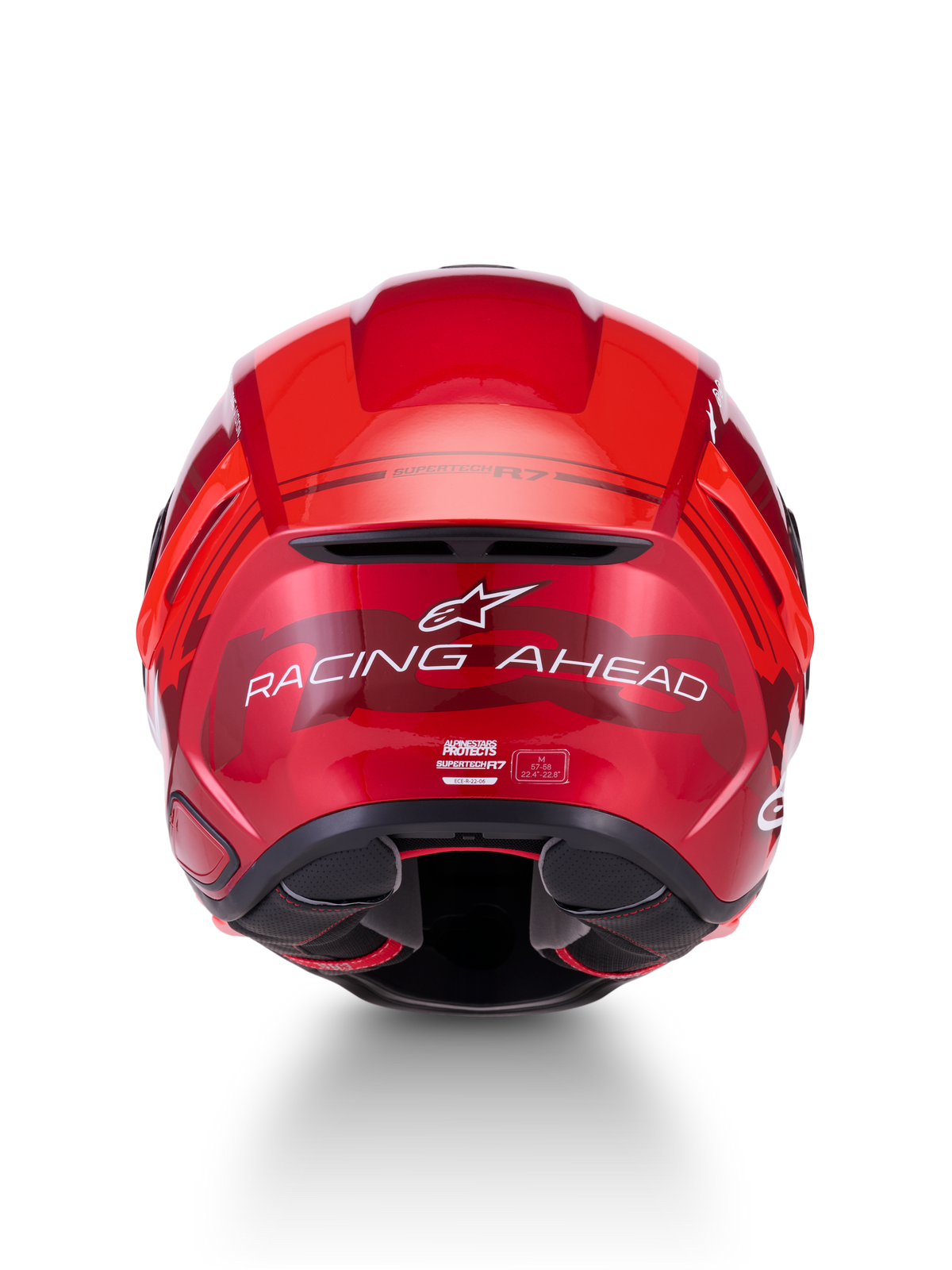S-R7 A-Core - Red Motorcycle Helmet | Alpinestars®