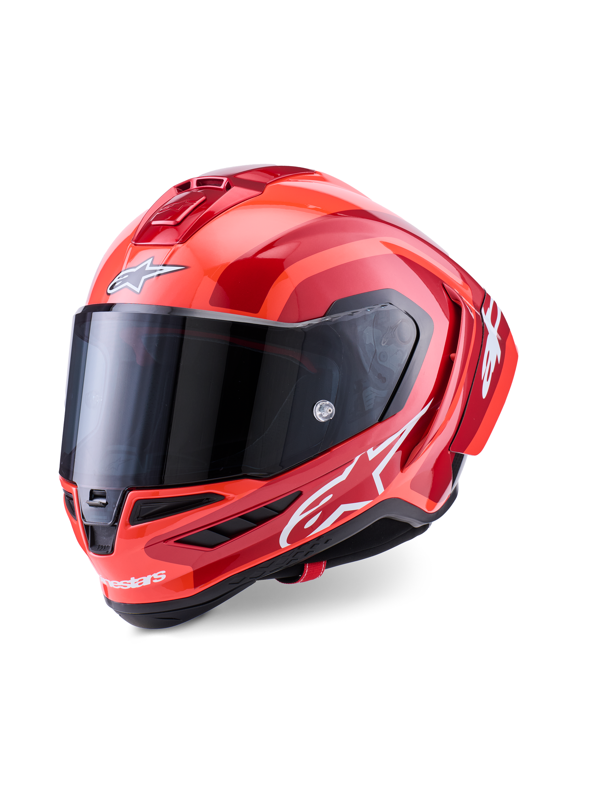 full face motorcycle helmets cooling Supertech R10 Arius - Red Motorcycle Helmet