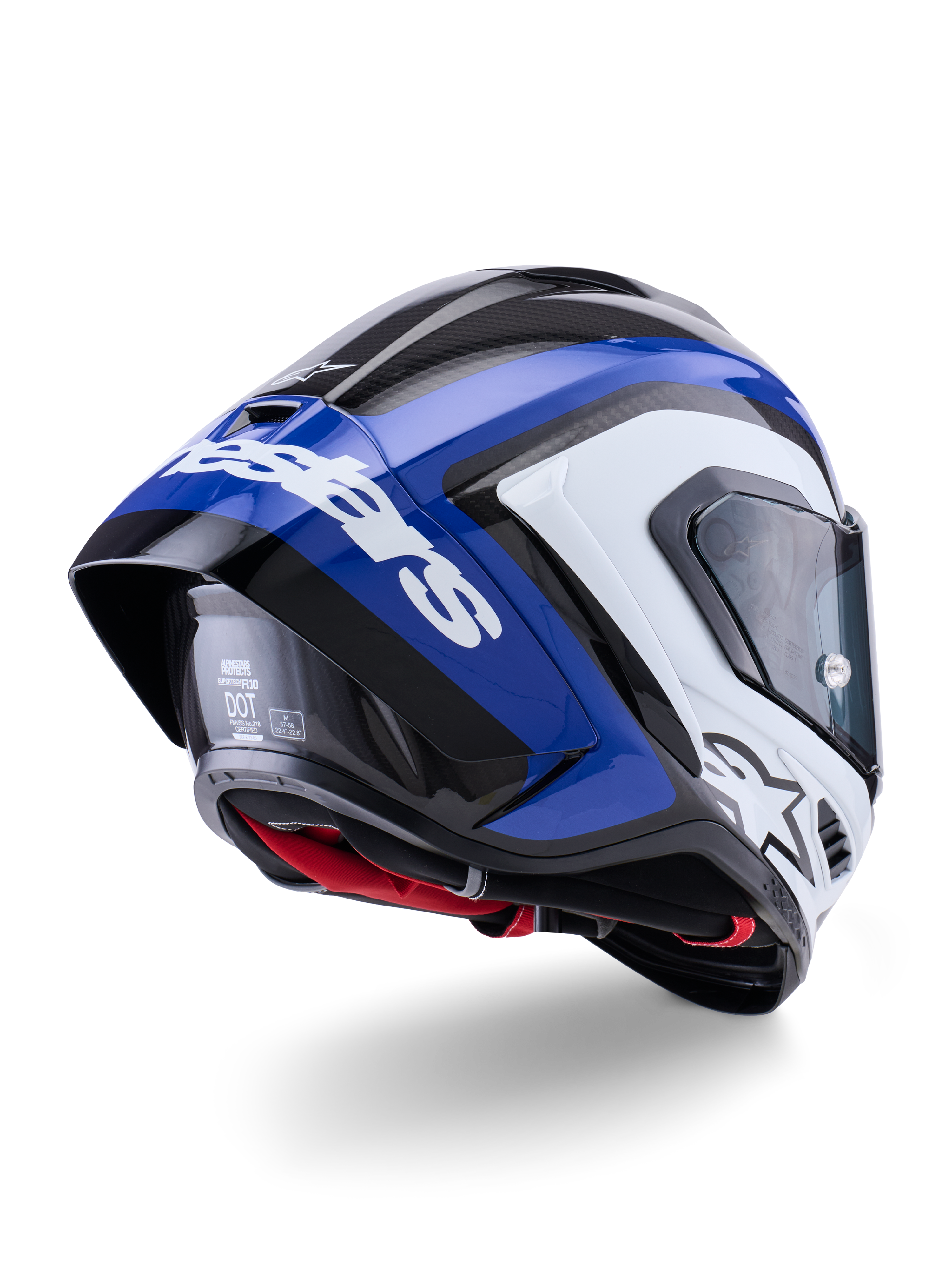 alpinestar motorcycle helmet Alpinestars and testing Alpinestars Supertech M10 Flood Helmet-Red