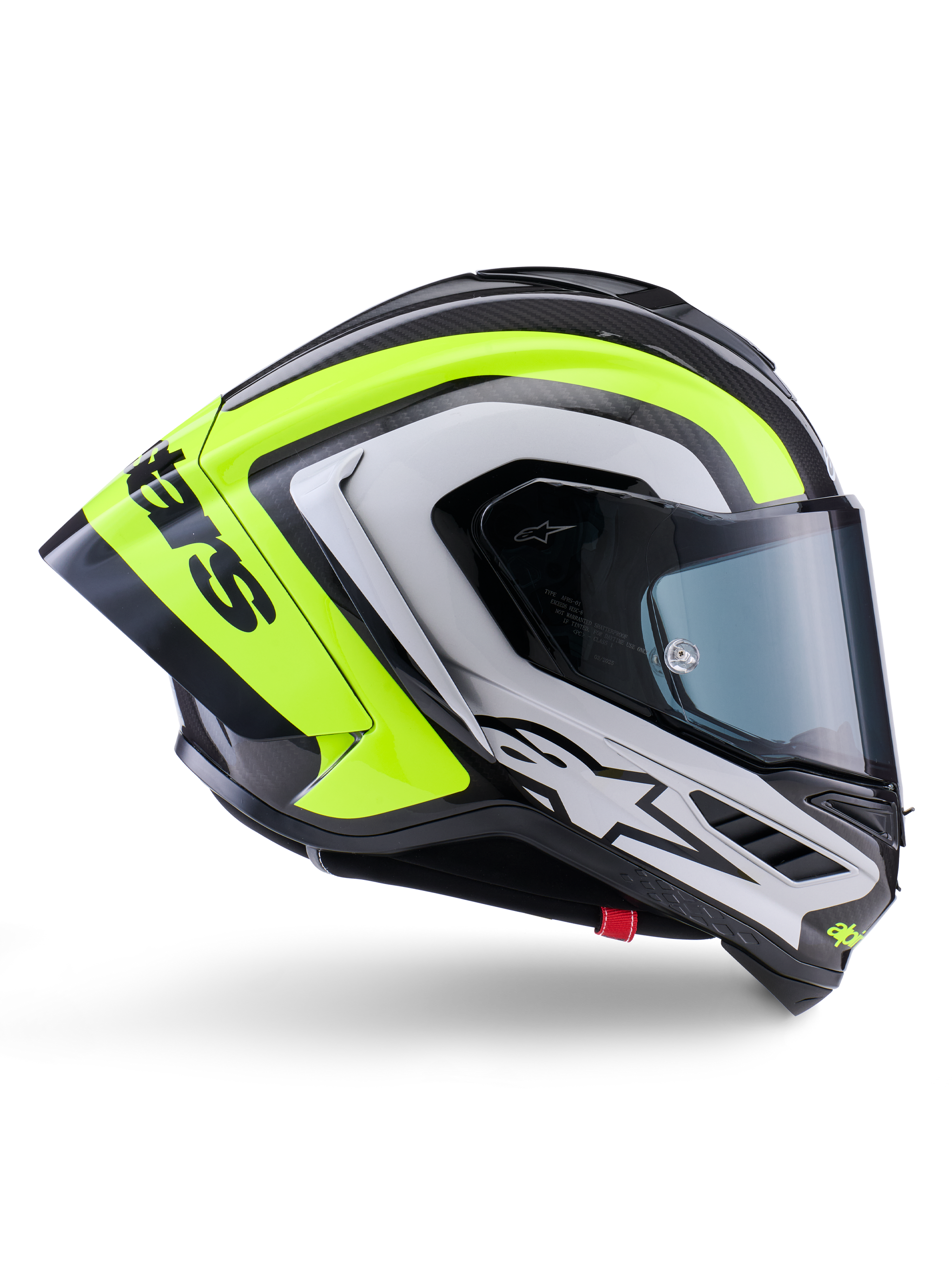 full face yellow motorcycle helmet Supertech R10 Arius - Yellow Motorcycle Helmet