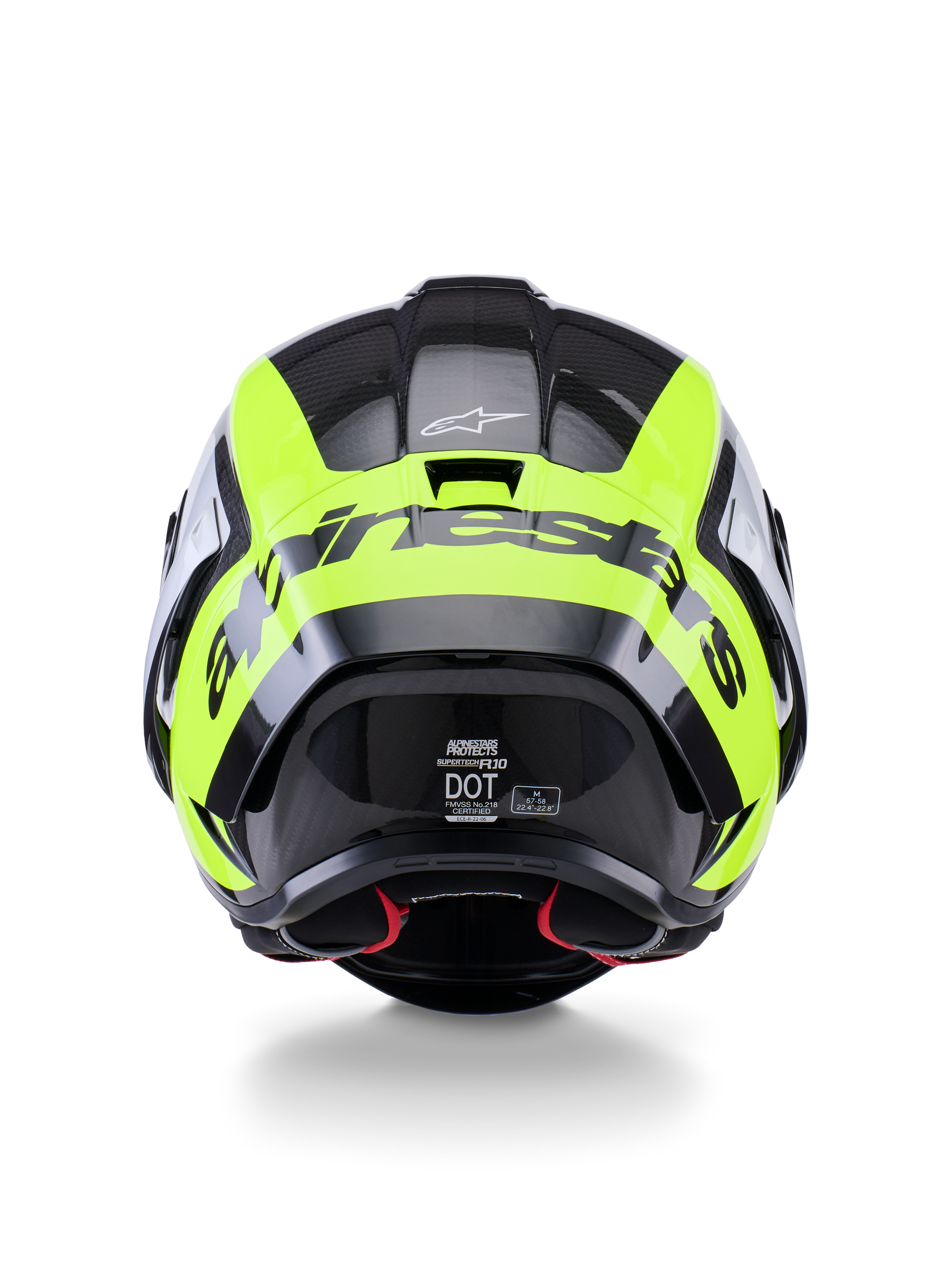 Supertech R10 Arius - Yellow Motorcycle Helmet | Alpinestars®