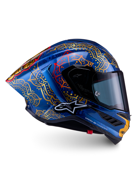atlas motorcycle helmet ronin R10 Martinator Thai - Blue Motorcycle Helmet