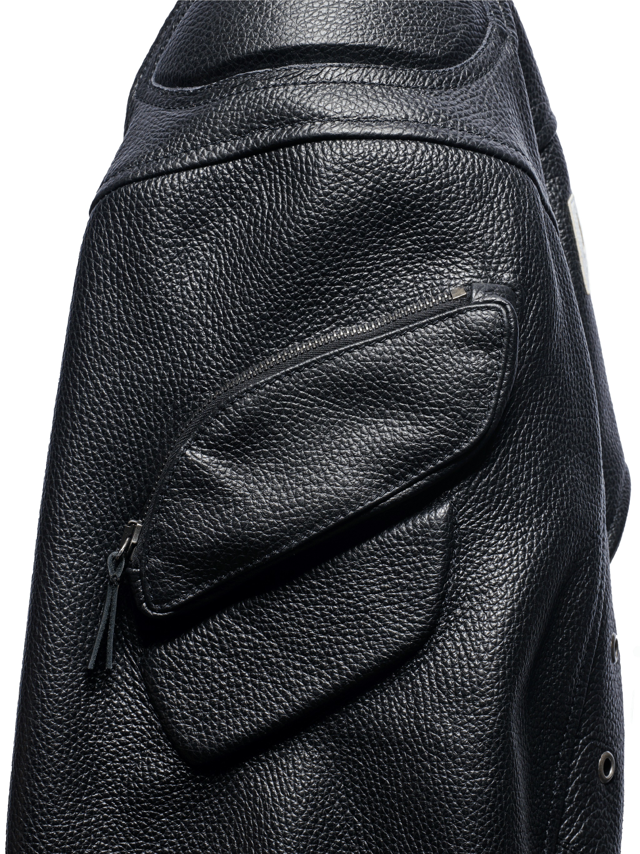 RSRV The Chief Bomber Leather Jacket