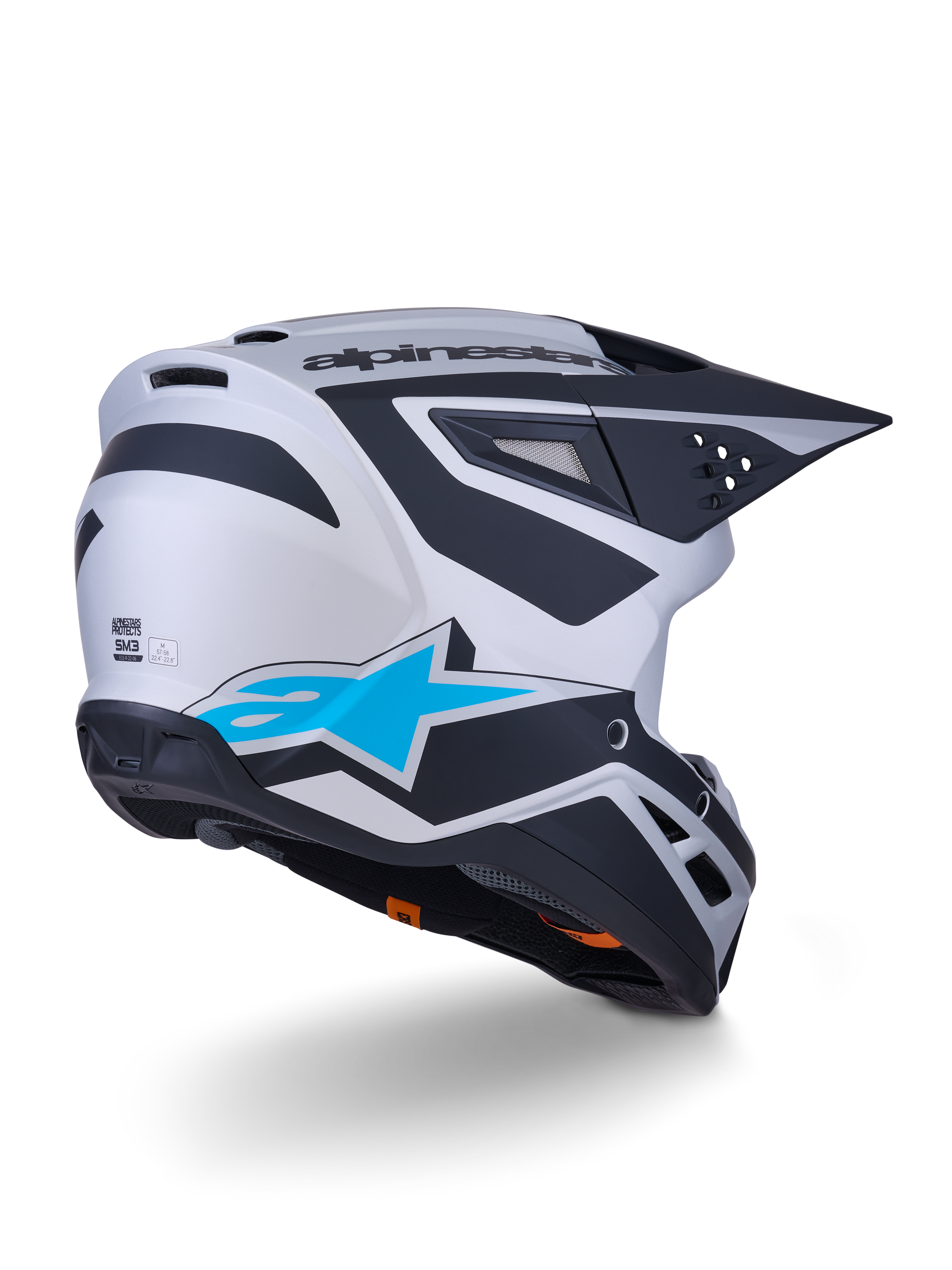 SM3 Heat - Blue MX Helmet