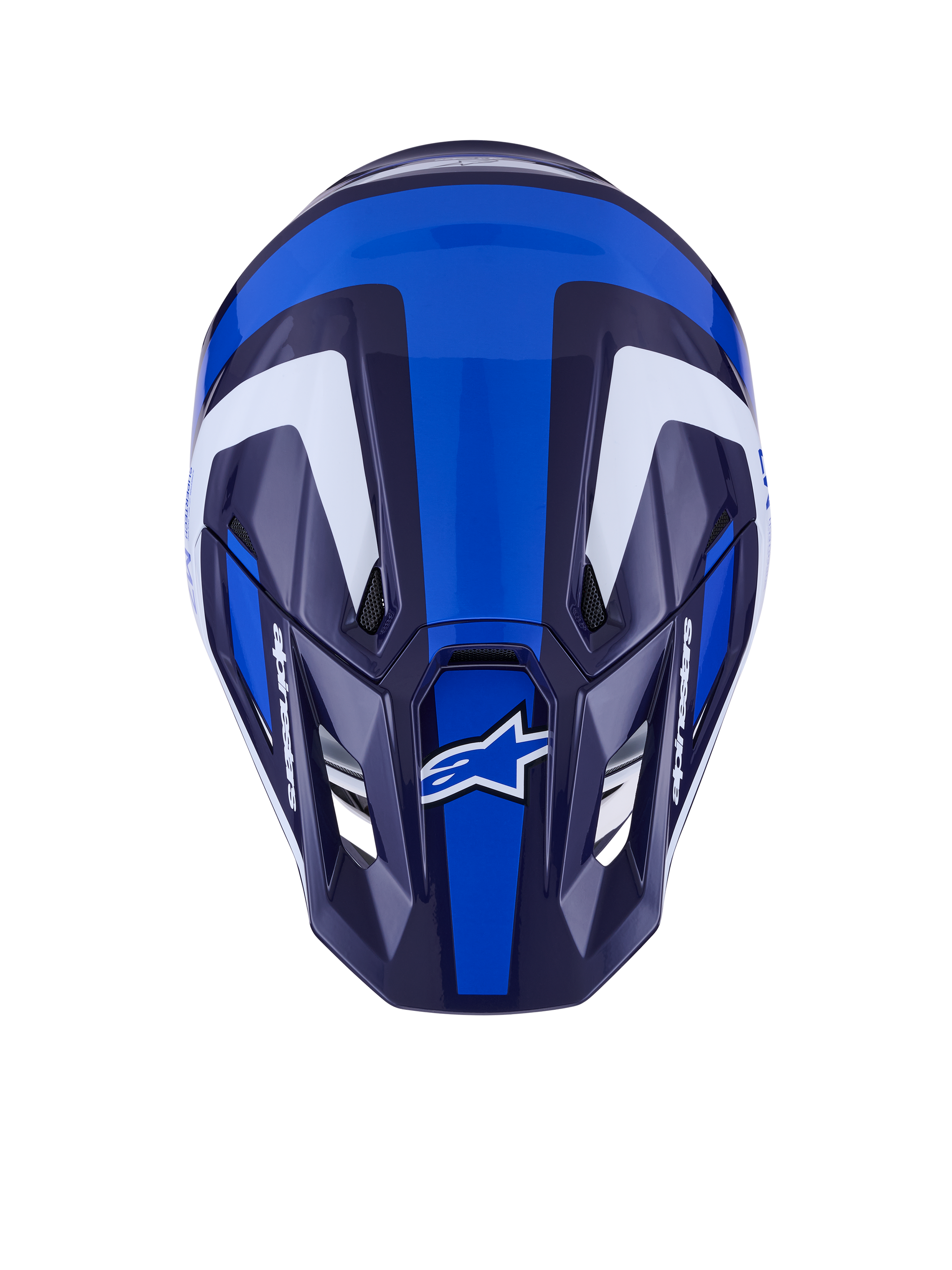 dark blue motorcycle helmet S-M7 Rise - Blue MX Helmet
