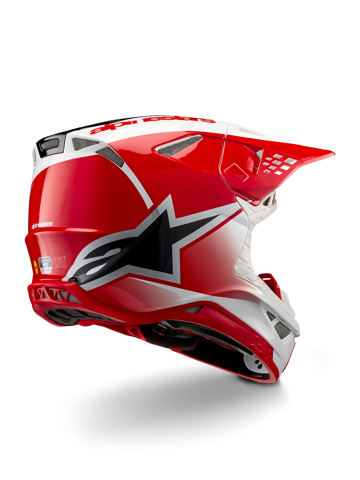 Supertech M10 Unite - Red MX Helmet | Alpinestars®