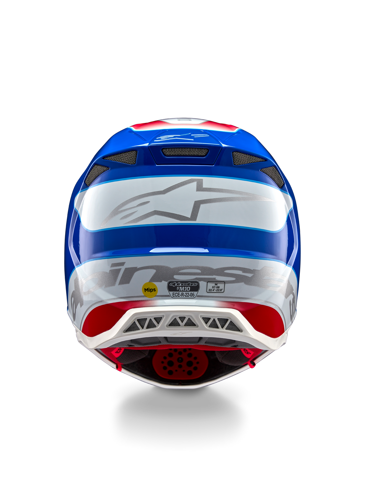 Supertech M10 Aeon - Red MX Helmet | Alpinestars®