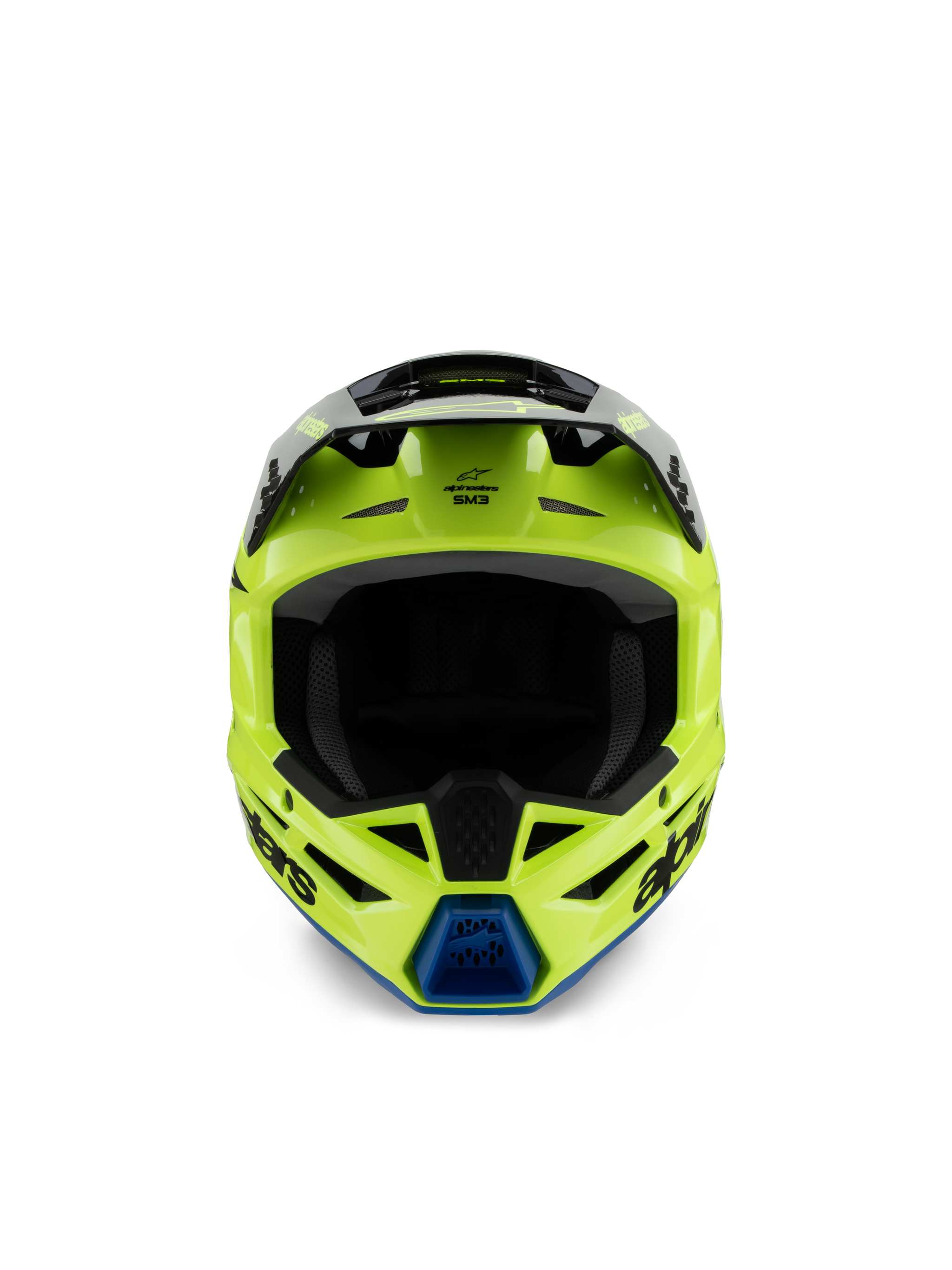 bike race yellow helmet SM3 Youth Radium - Yellow MX Helmet