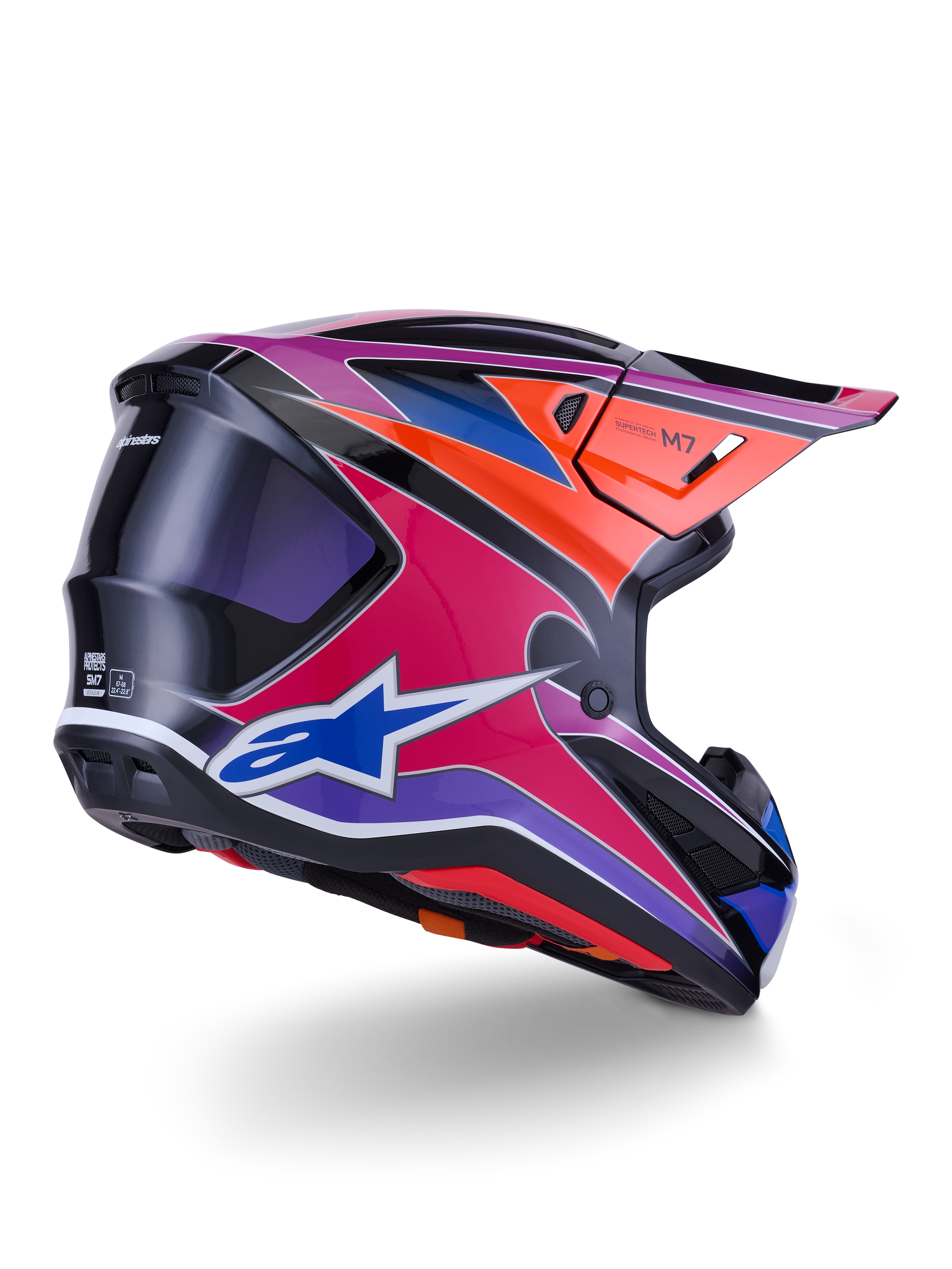 blue and pink motorcycle helmet CGM 330U RIOT UNDEAD Full Face SECURTEX MOTOR S.L (t/a MaximoMoto) generation premium sport CGM 330U RIOT UNDEAD Full