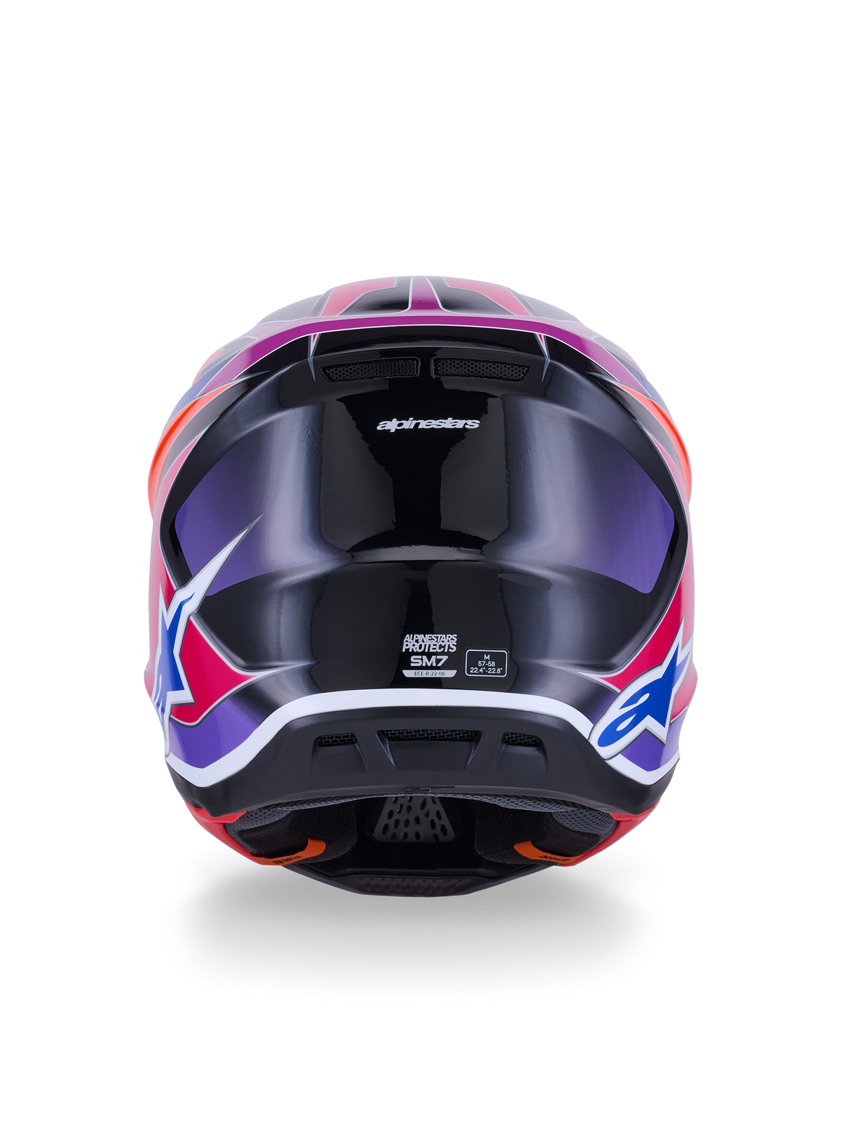 S-M7 Fuse - Blue MX Helmet | Alpinestars®