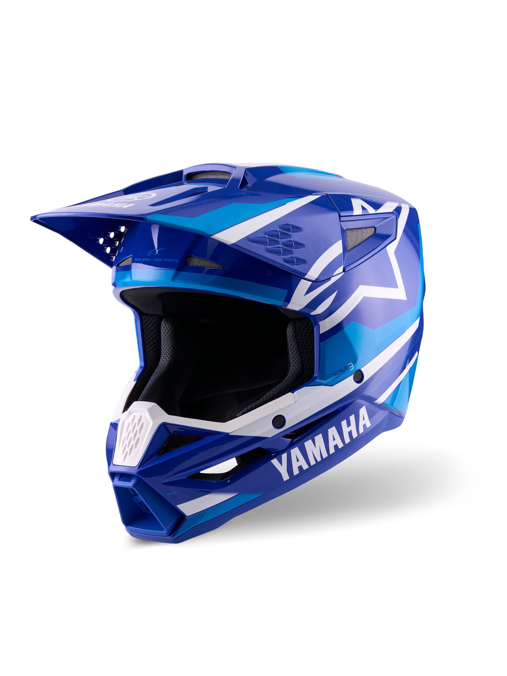 Yamaha S-M3 - Blue MX Helmet Yamaha S-M3 - Blue MX Helmet