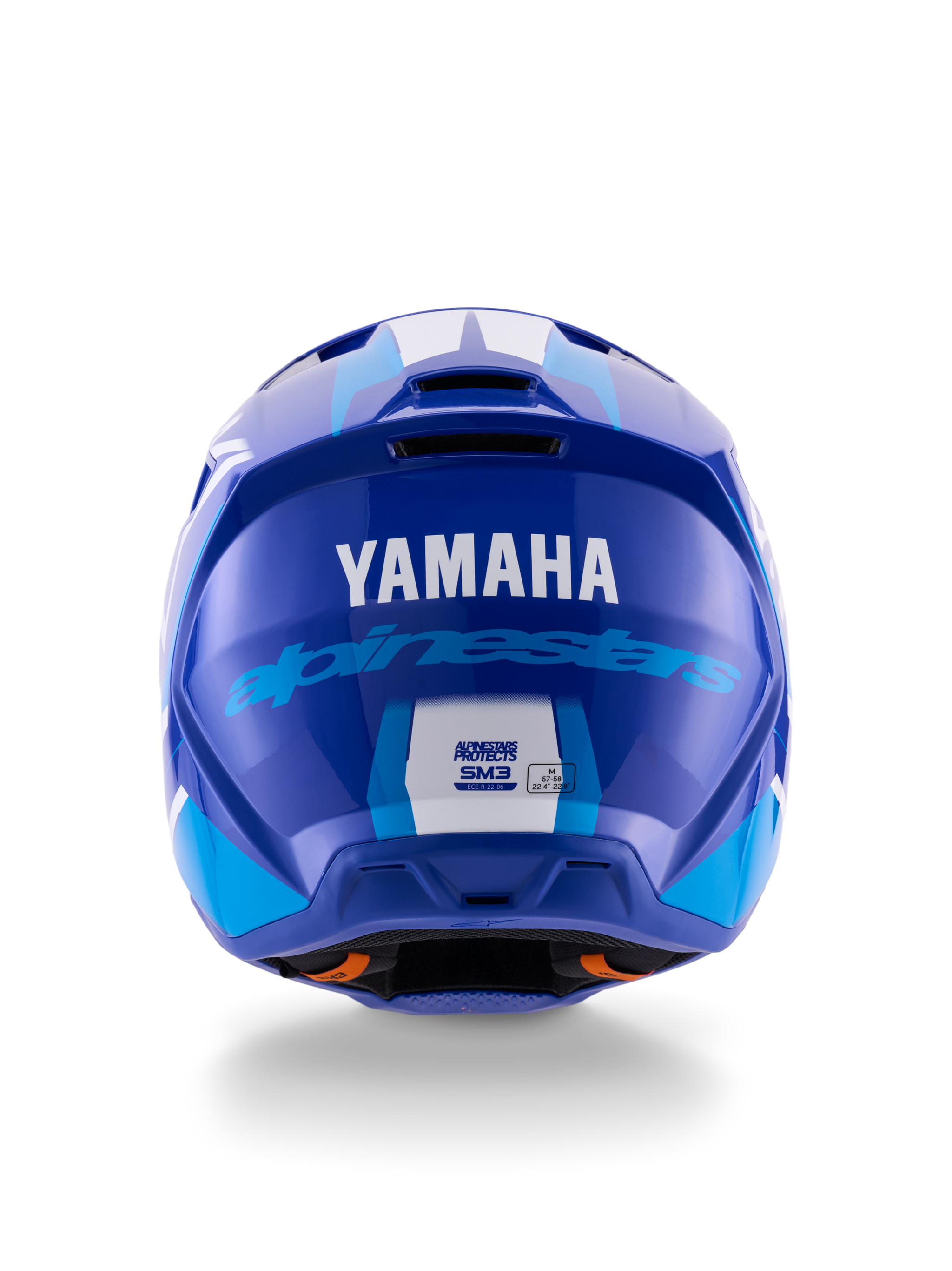 cheap motorcycle helmets yamaha Yamaha S-M3 - Blue MX Helmet
