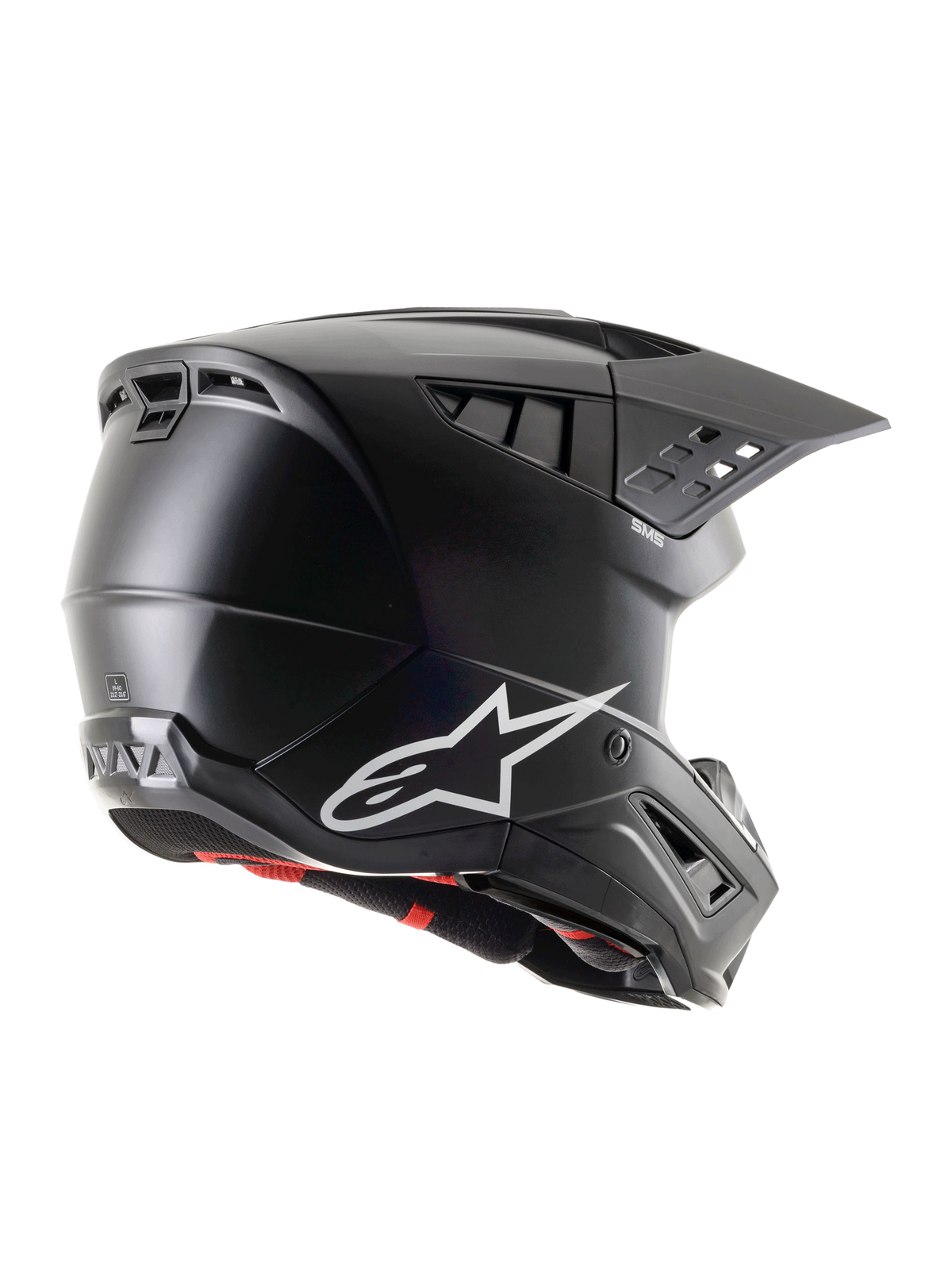 SM5 Solid - Black MX Helmet | Alpinestars®